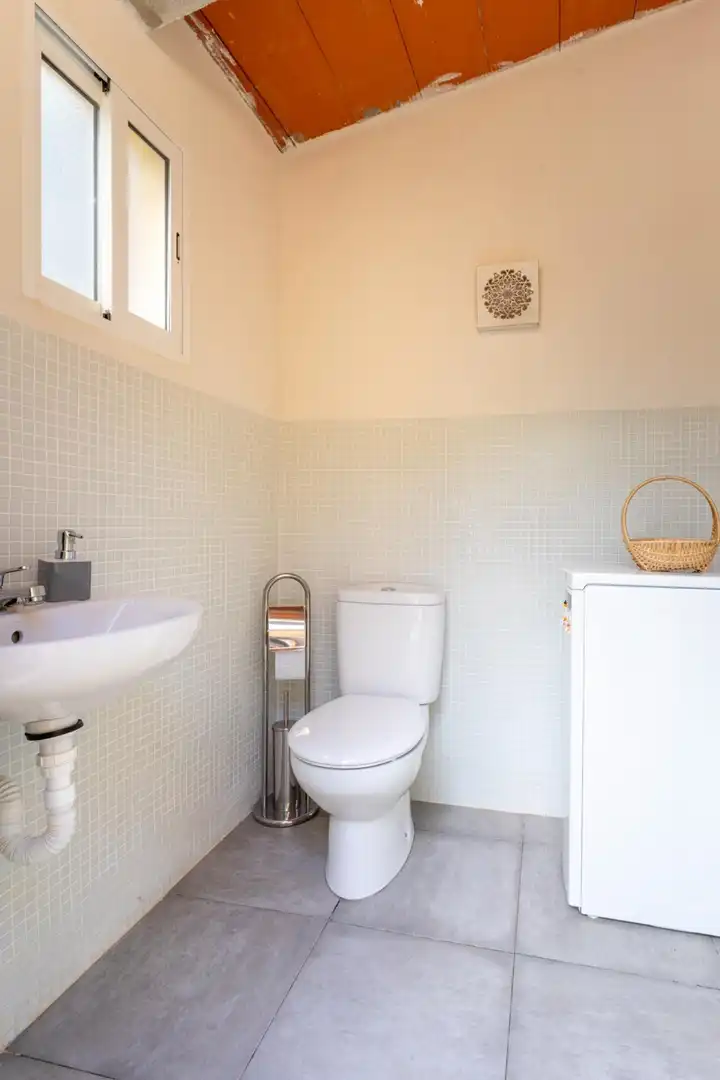Bany de Casa o xalet en venda en Mula amb Parquet, Terrassa i Moblat