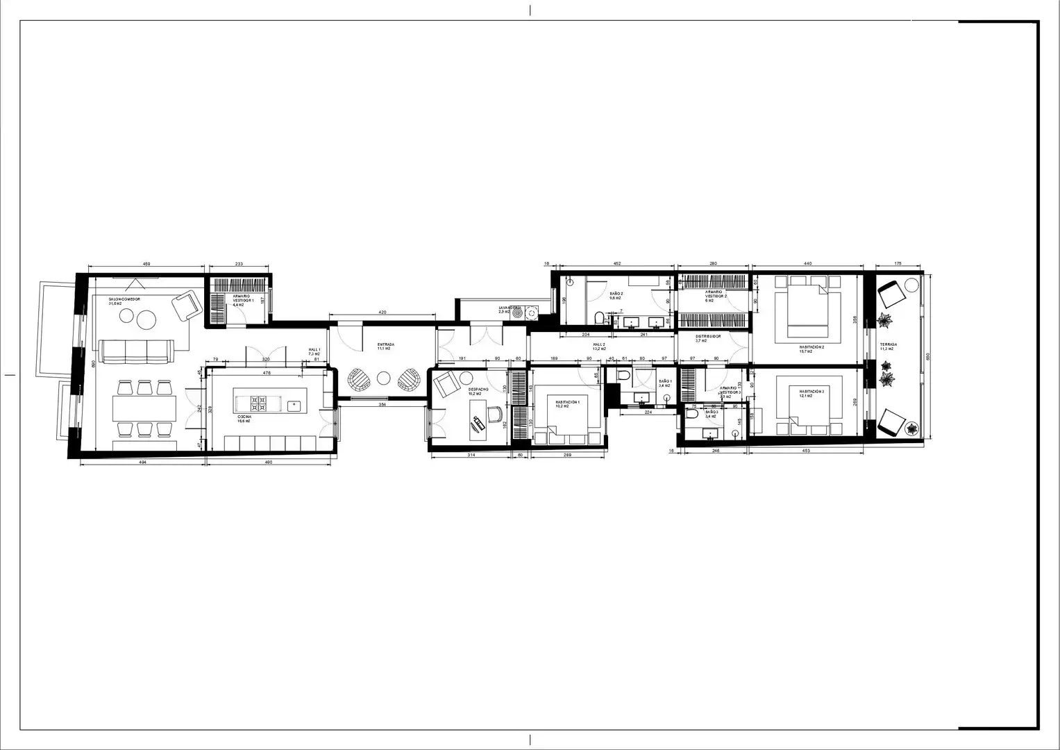 Piso con terraza en venta en Eixample, imagen 12