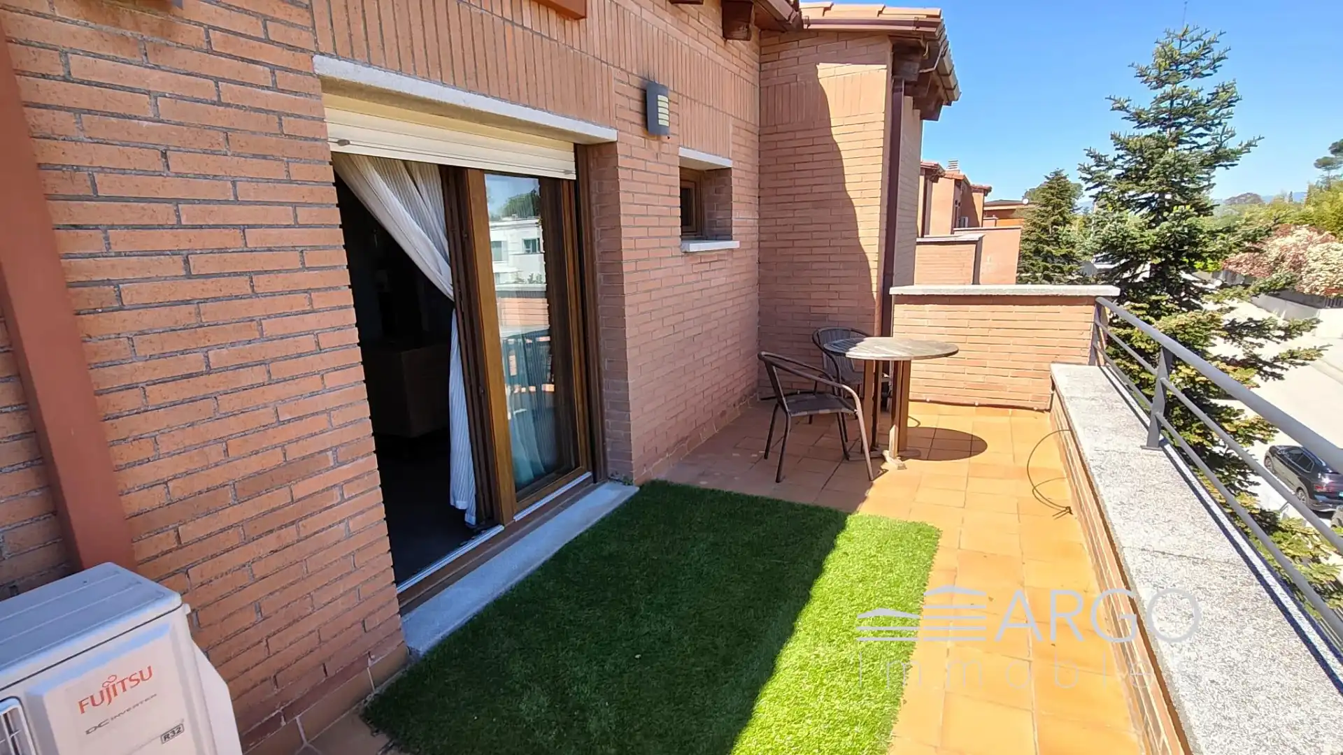 Terraza de Casa o chalet en venta en Vallromanes con Aire acondicionado, Calefacción y Jardín privado