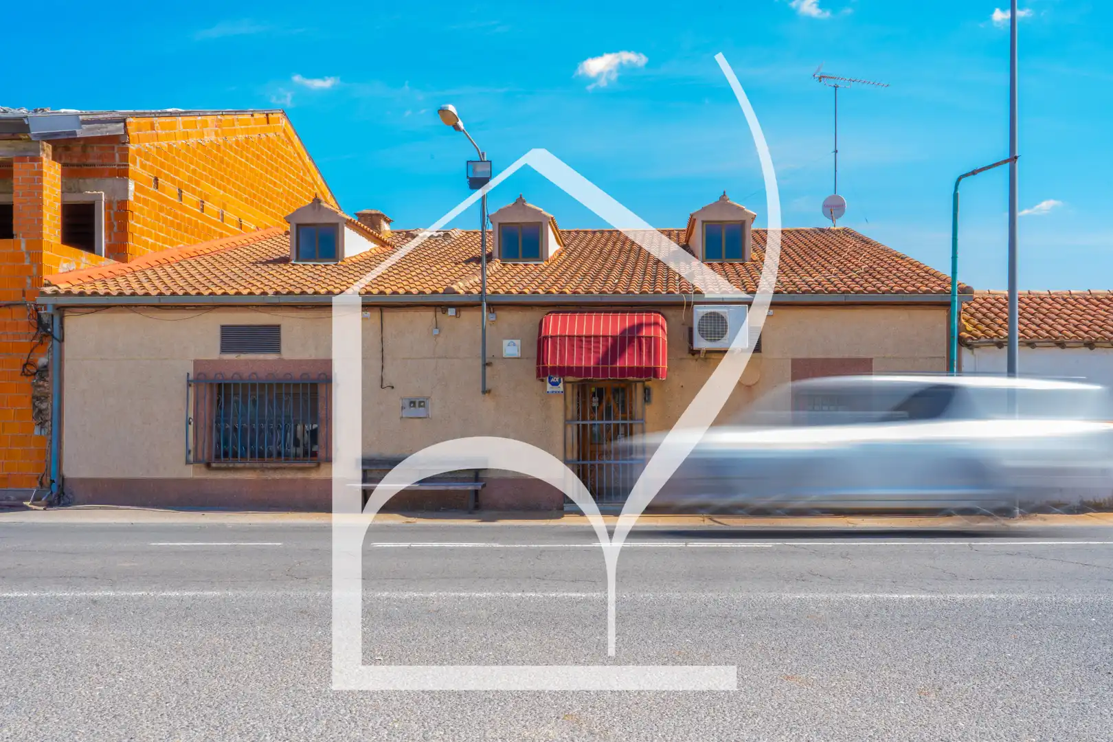 Vista exterior de Casa o chalet en venta en Villarmayor con Aire acondicionado