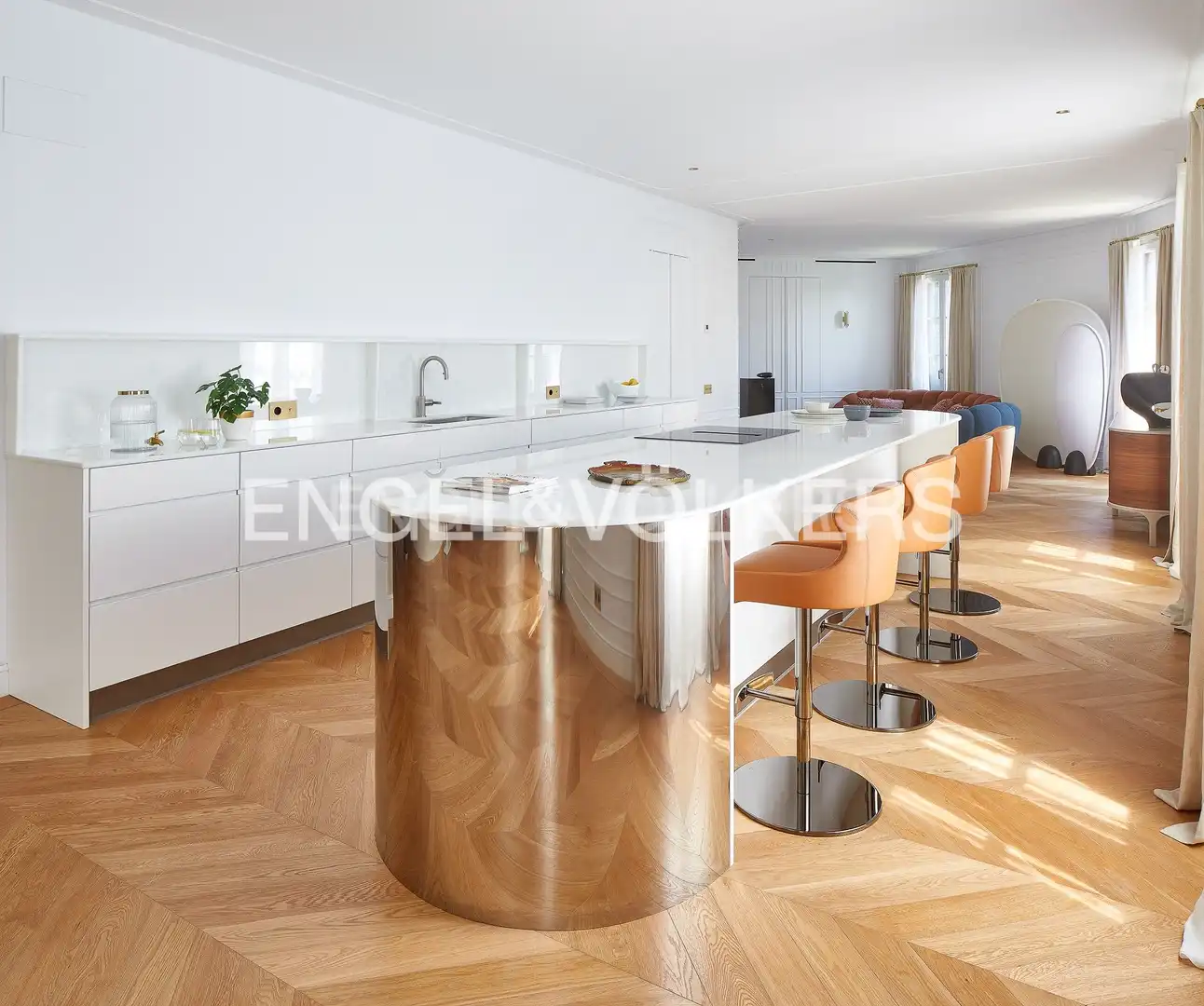 Kitchen of Attic for sale in Barcelona  with Air Conditioner, Heating and Parquet flooring