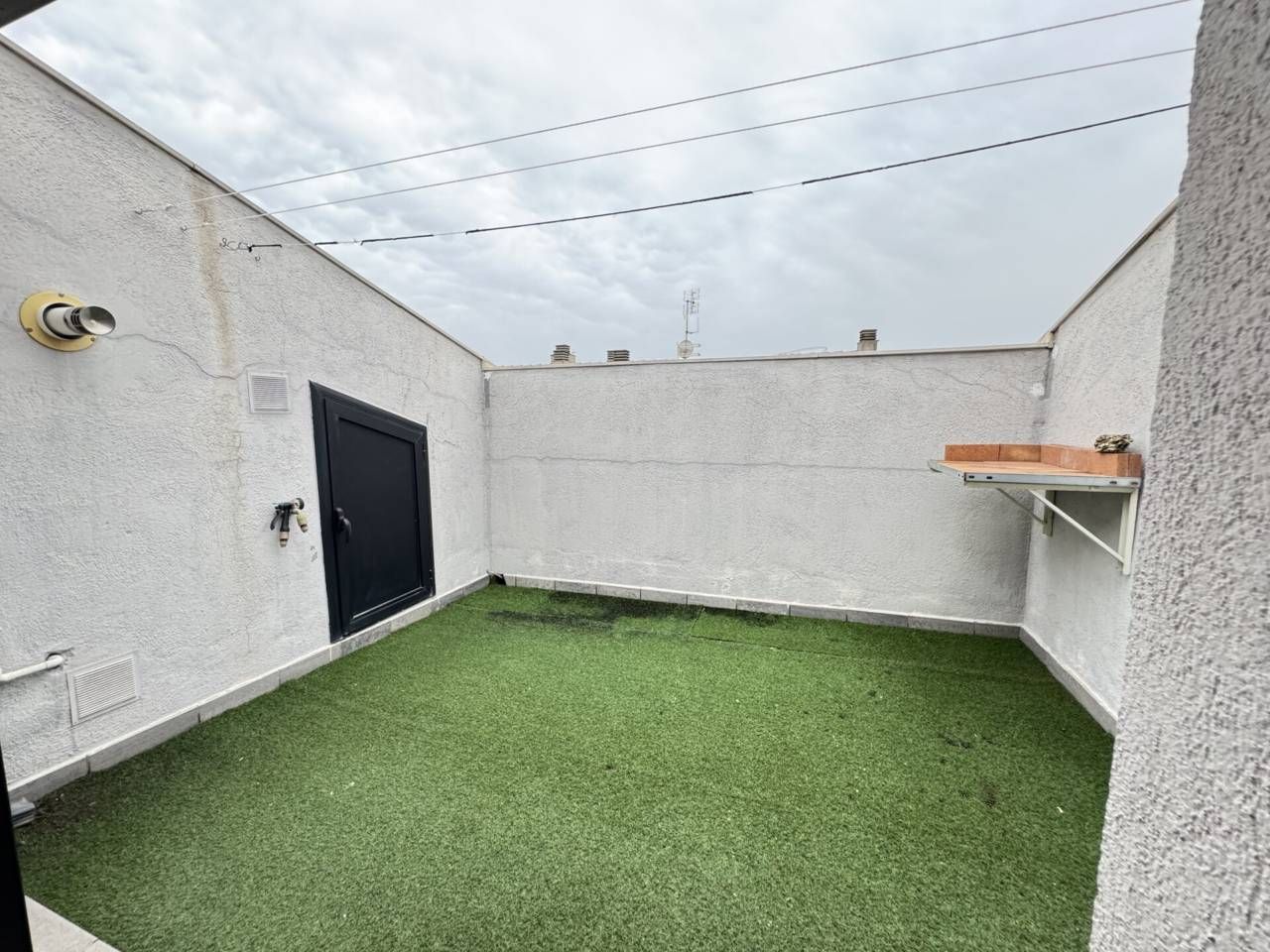 Terrace of Flat for sale in La Garriga  with Air Conditioner, Heating and Parquet flooring