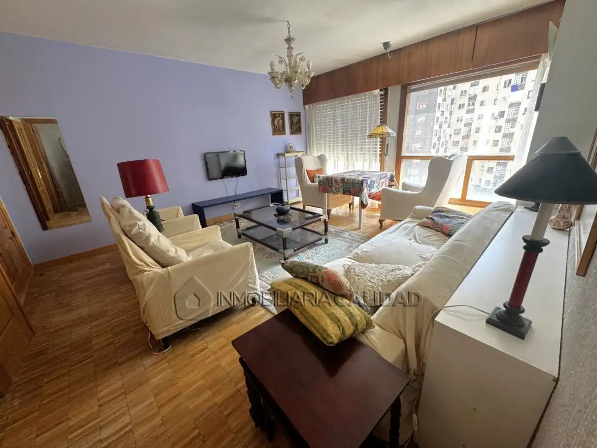 Living room of Flat for rent in Burgos  with Heating, Furnished and Pets allowed