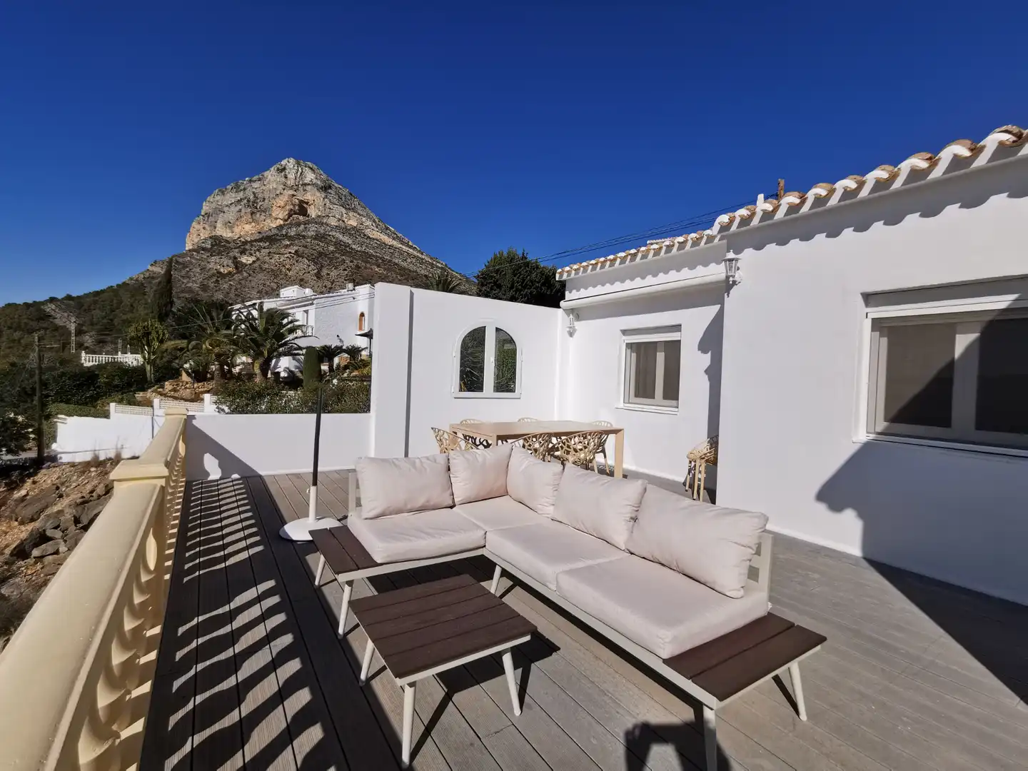 Terraza de Casa o chalet en venta en Jávea / Xàbia con Aire acondicionado, Calefacción y Jardín privado