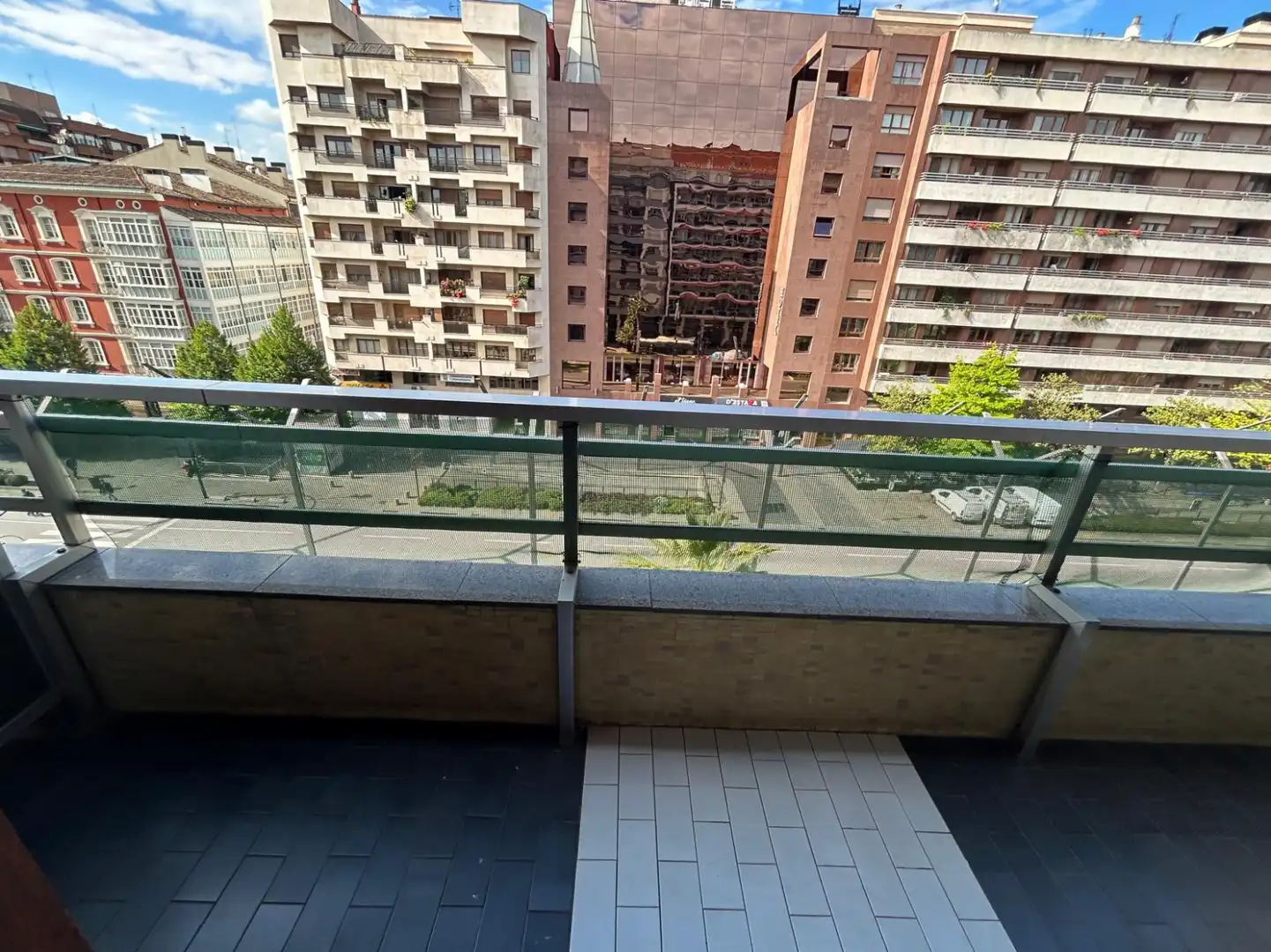 Terraza de Piso de alquiler en  Logroño con Aire acondicionado, Calefacción y Terraza