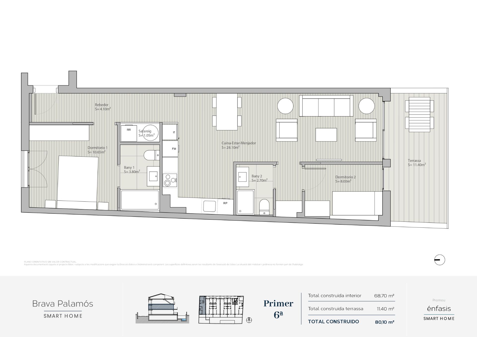 Flat for sale in Carrer Mossèn Jacint Verdaguer, 44, Centre