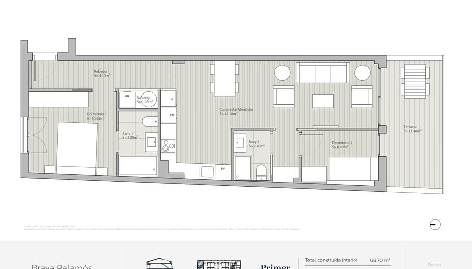 Foto 1 de Pis en venda a Carrer Mossèn Jacint Verdaguer, 44, Centre, Girona