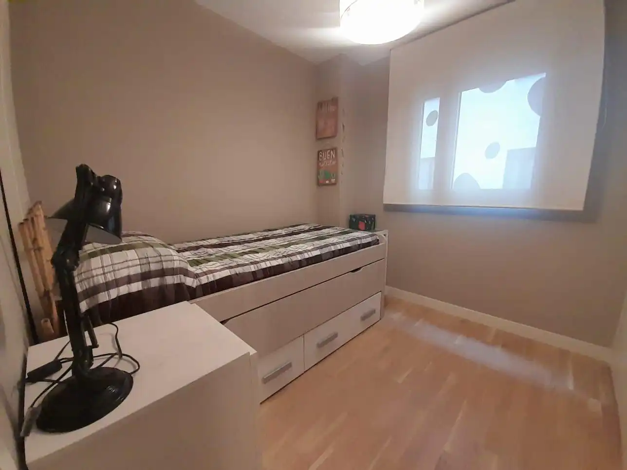 Bedroom of Flat for sale in Málaga  with Air Conditioner, Private garden and Terrace