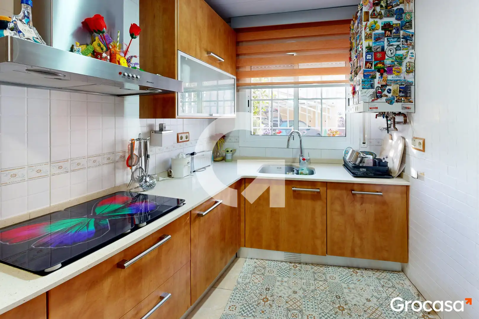 Cocina de Casa o chalet en venta en Vallirana con Aire acondicionado, Calefacción y Jardín privado