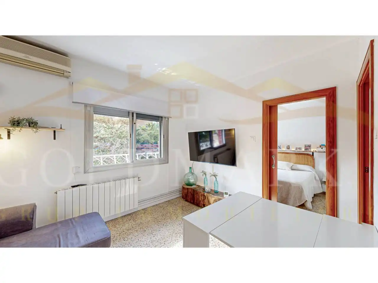 Bedroom of Flat for sale in Pallejà  with Air Conditioner and Heating