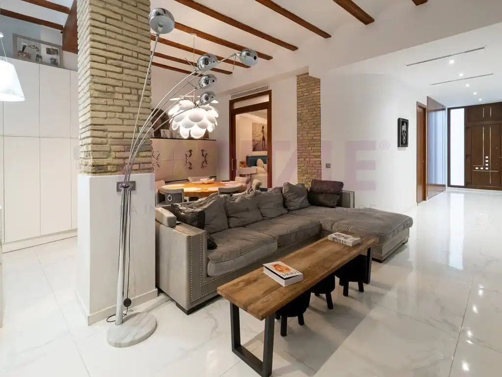 Sala de estar de Dúplex en venta en Valencia