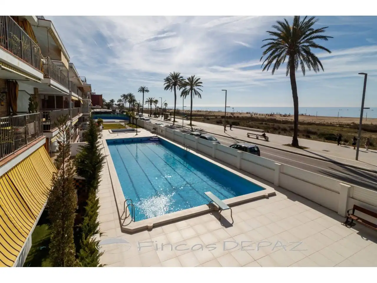 Swimming pool of Apartments for sale in Castelldefels  with Terrace, Storage room and Community pool