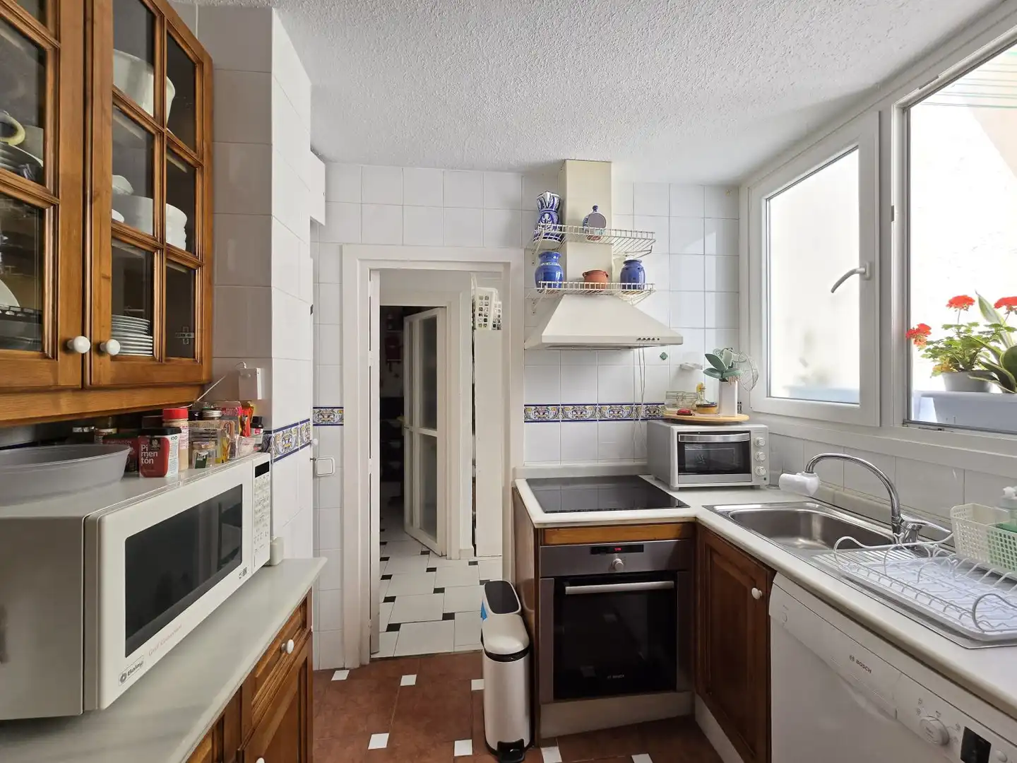 Kitchen of Flat for sale in Málaga  with Air Conditioner, Heating and Terrace