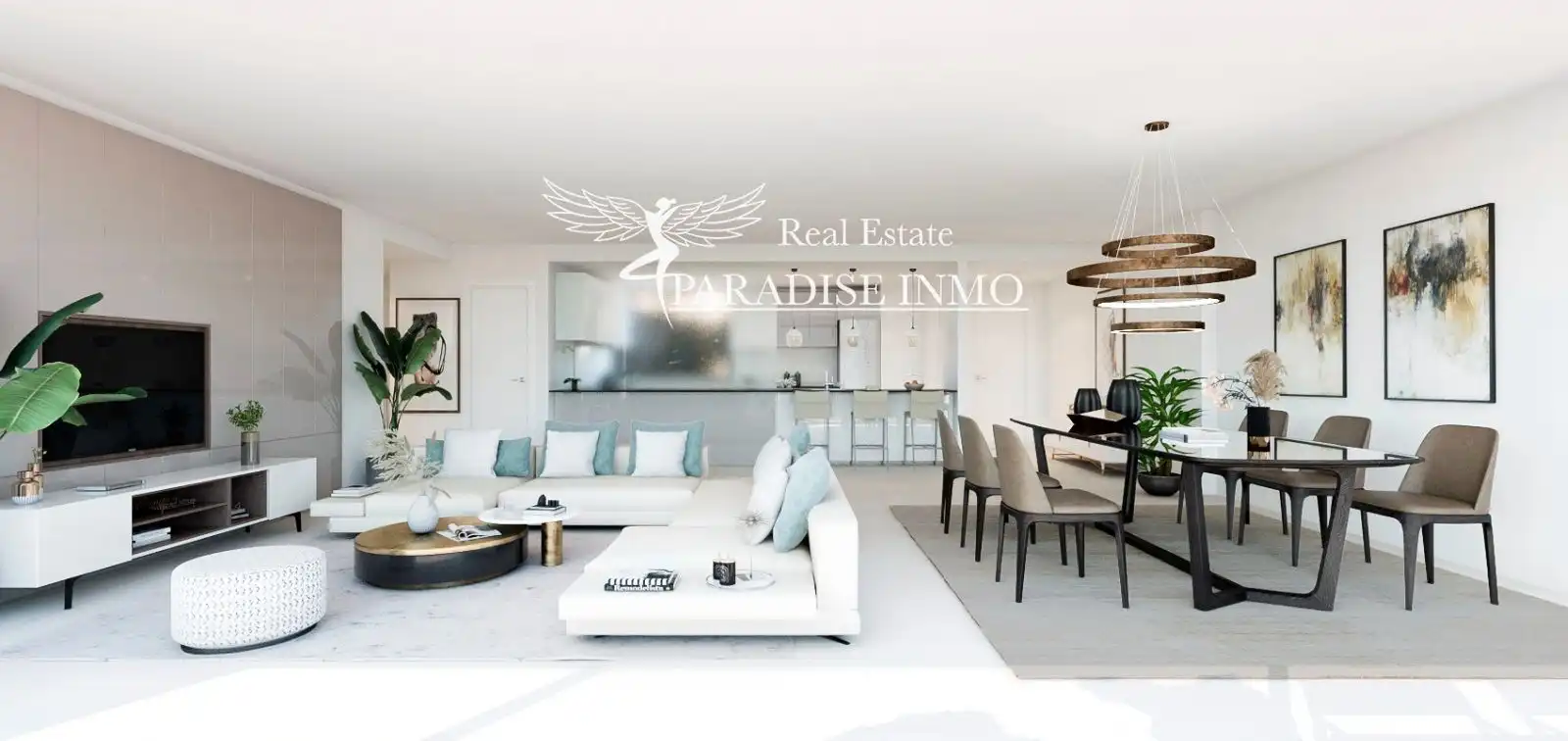 Sala d'estar de Pis en venda en Santa Eulària des Riu amb Aire condicionat, Calefacció i Terrassa