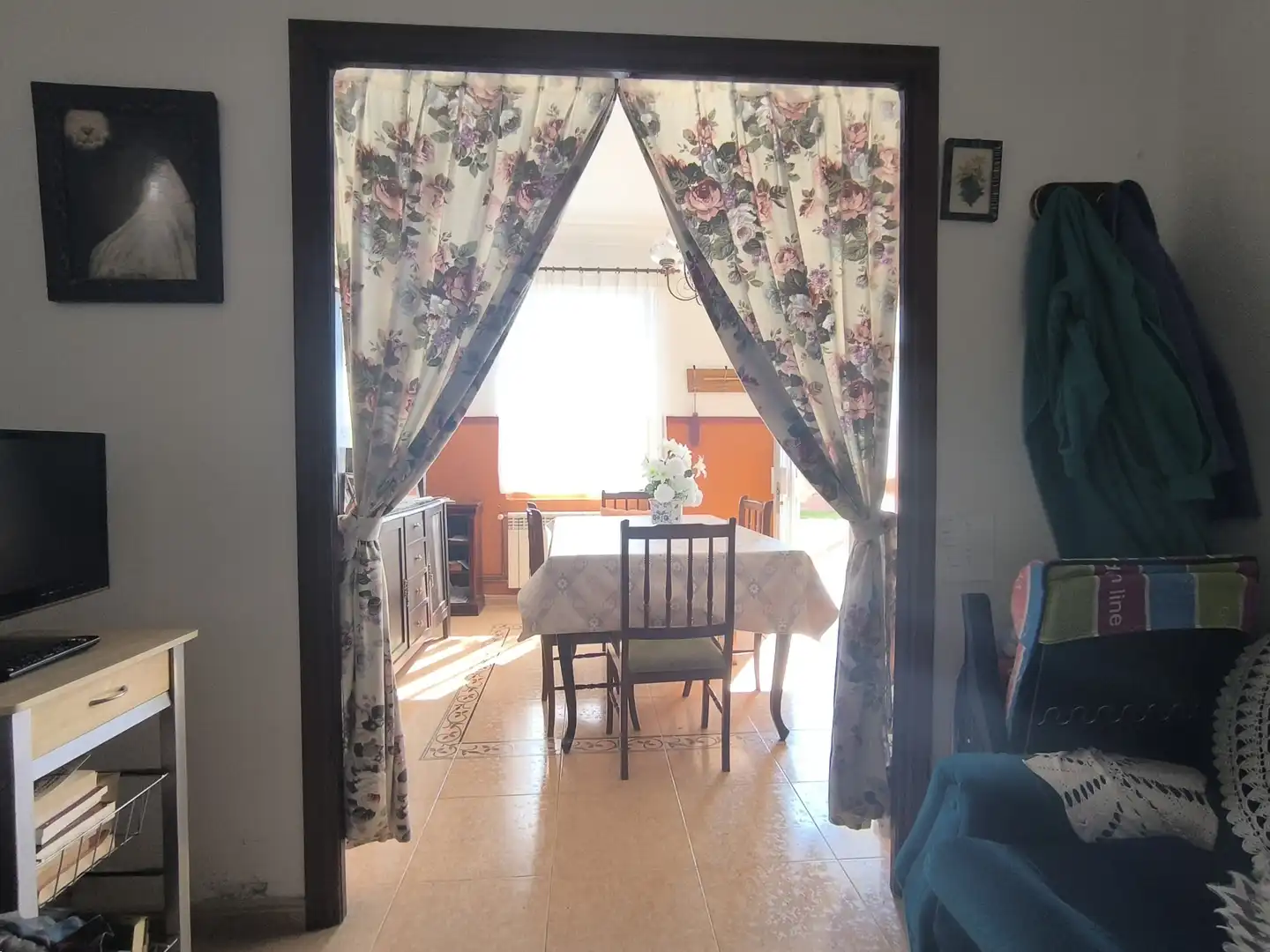Dining room of Houses for sale in Ferrol  with Heating, Private garden and Furnished