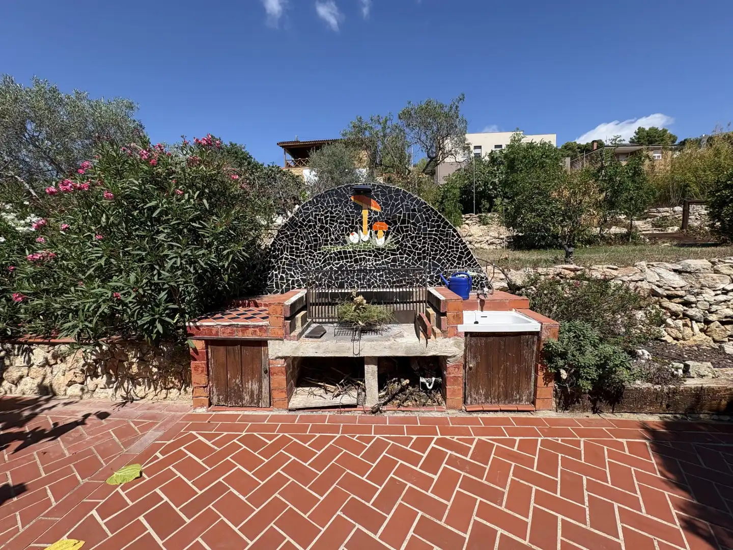 Terraza de Casa o chalet en venta en Vespella de Gaià con Jardín privado, Piscina y Amueblado
