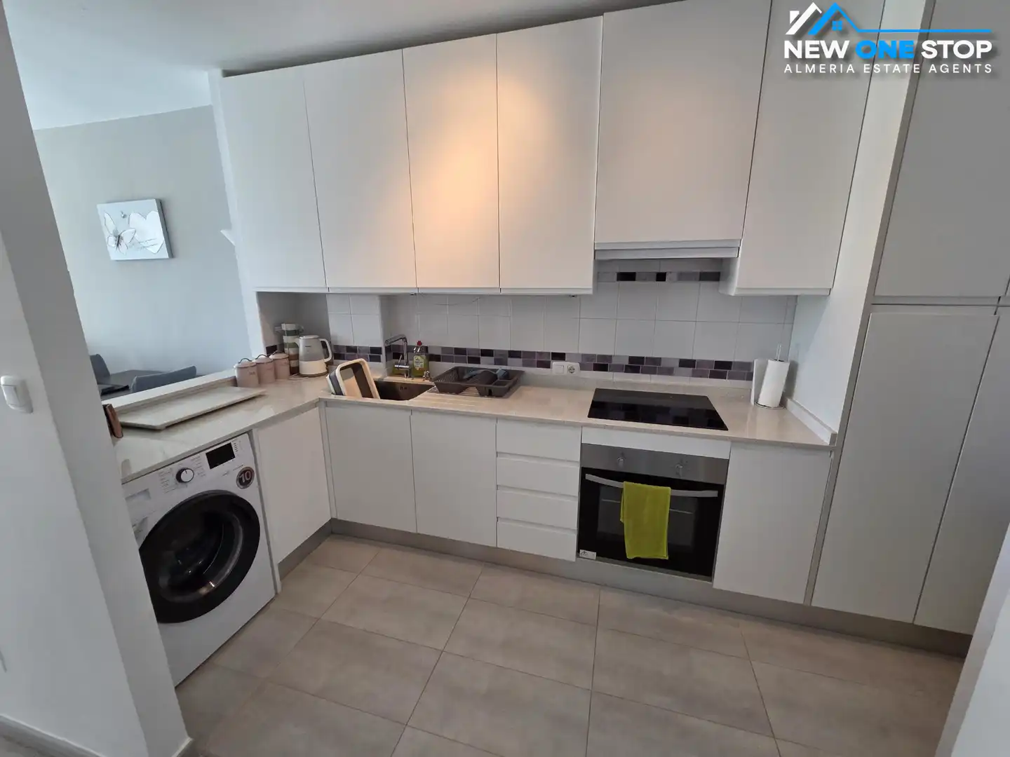 Kitchen of Apartments for sale in Mojácar  with Air Conditioner, Heating and Terrace