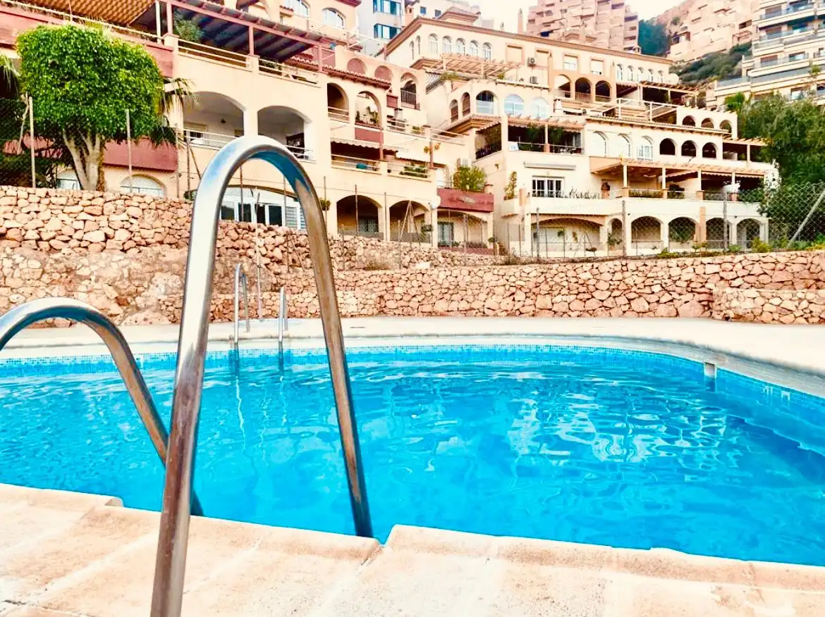 Schwimmbecken von Wohnung zur Miete in Vícar mit Klimaanlage, Heizung und Terrasse