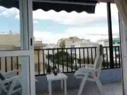 Terrasse von Wohnung zur Miete in Nerja mit Klimaanlage, Schwimmbad und Möbliert