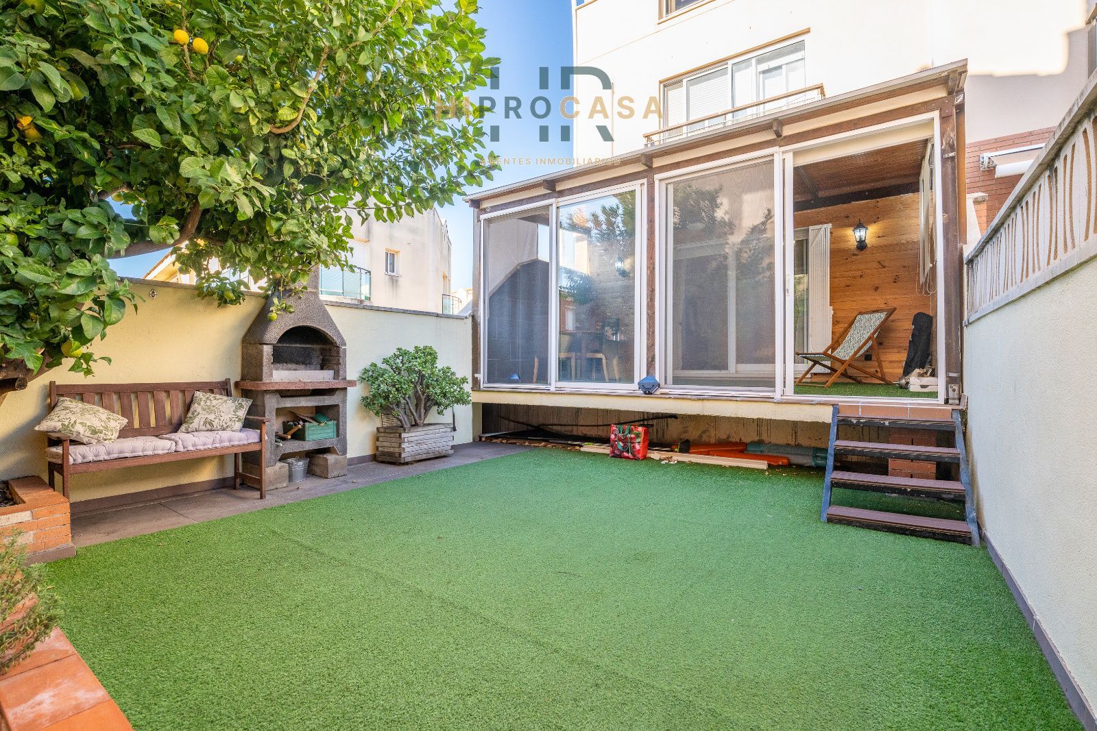 Garden of Single-family semi-detached for sale in Cambrils  with Air Conditioner, Heating and Terrace