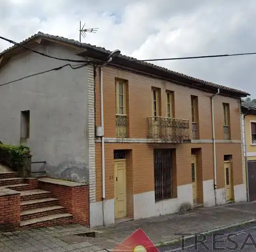 Vista exterior de Casa o chalet en venta en Mieres (Asturias) con Terraza, Trastero y Piscina