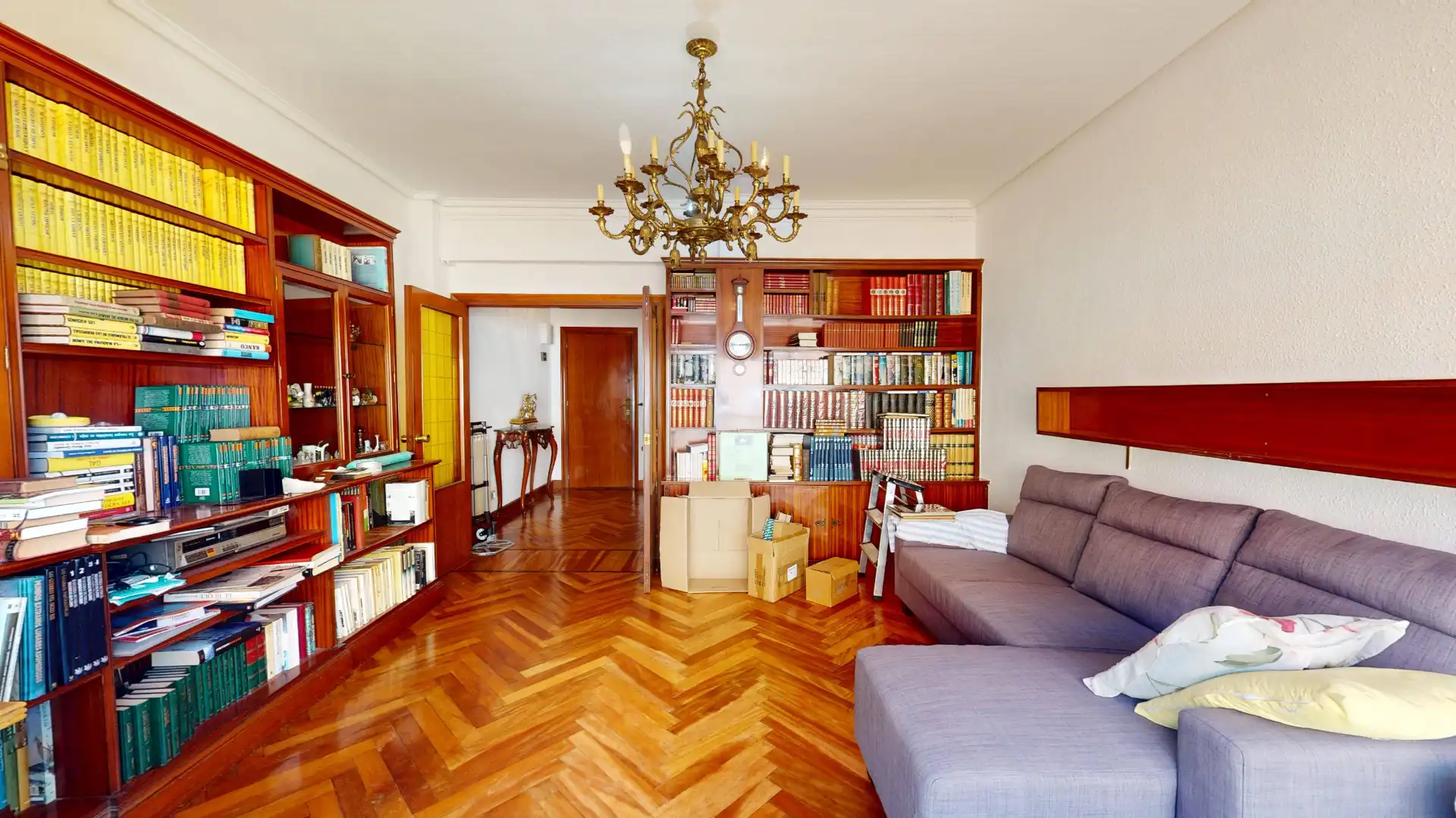 Living room of Flat for sale in Barakaldo   with Terrace, Washing machine and Balcony