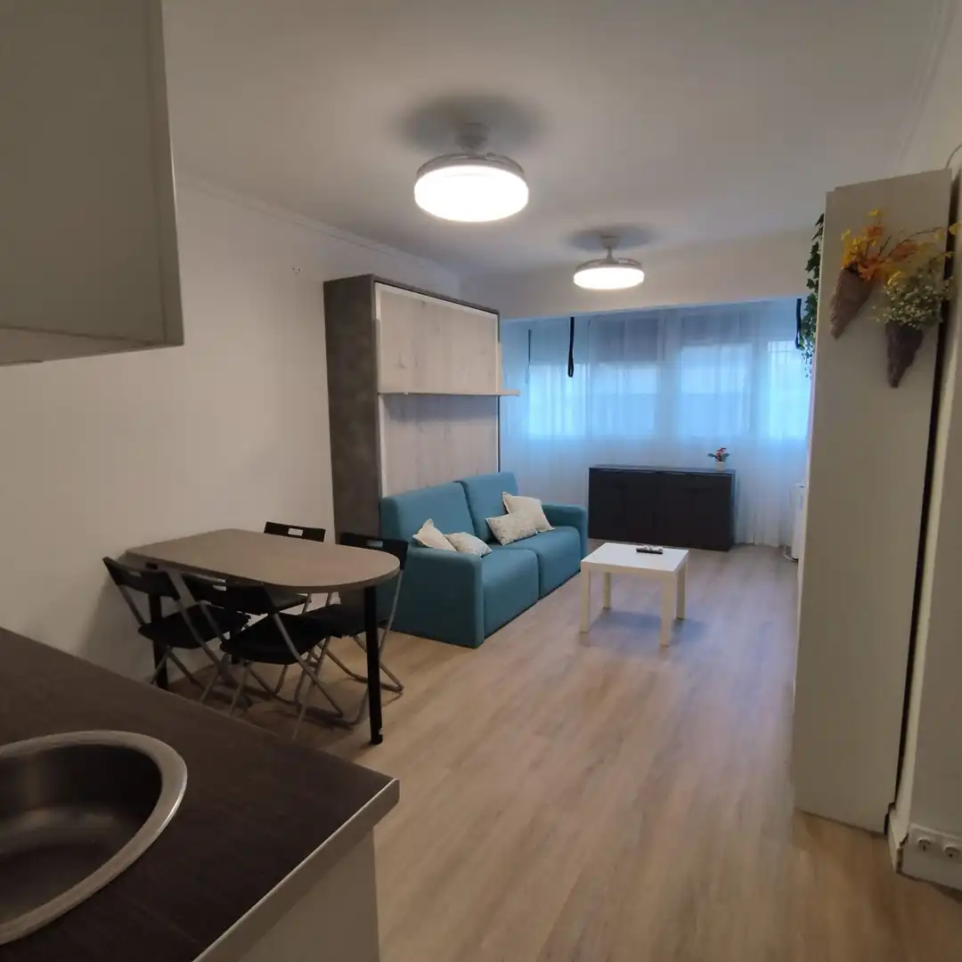 Sala d'estar de Estudi en venda en Sueca amb Moblat
