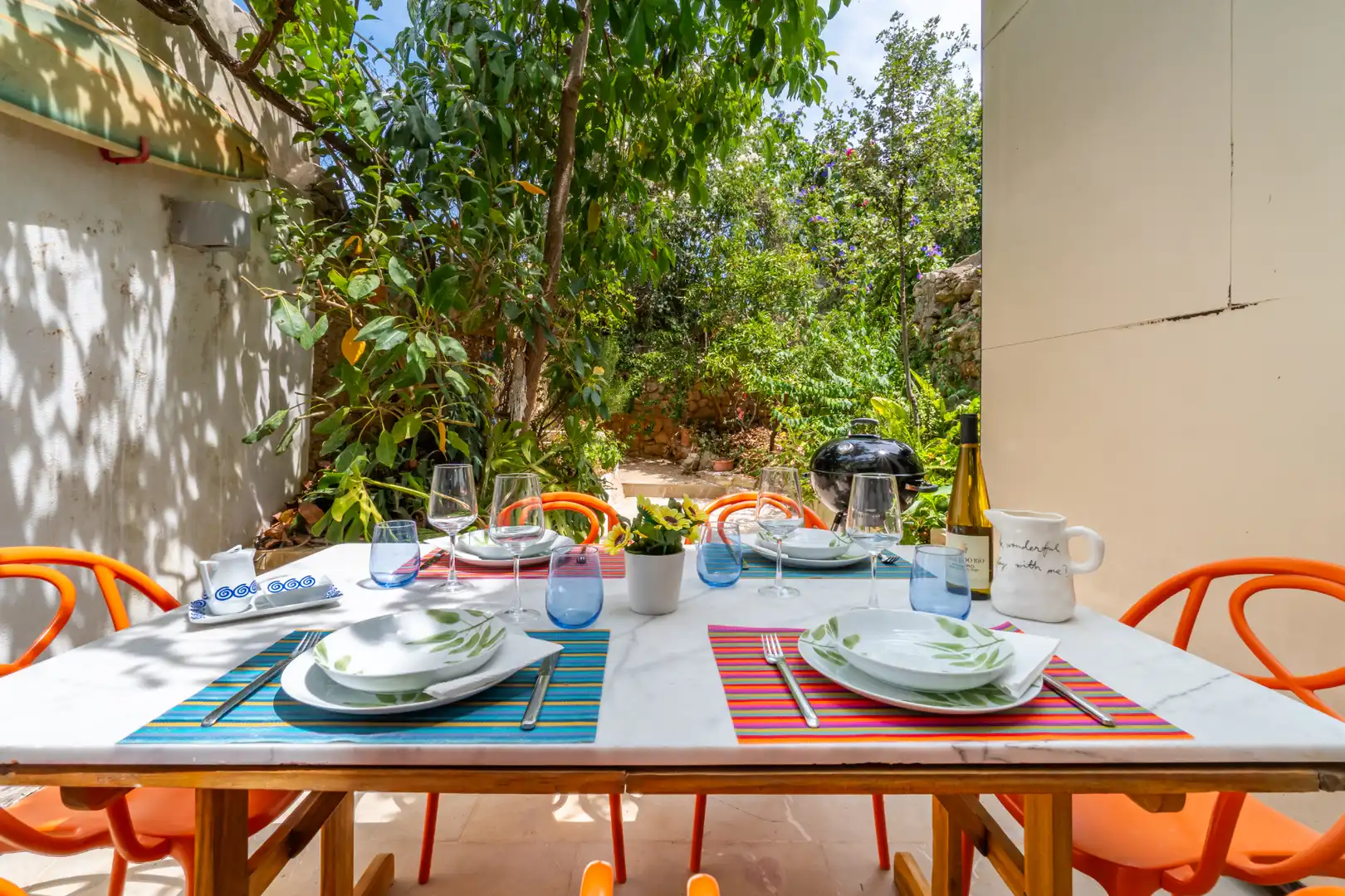 Garten von Einfamilien-Reihenhaus zur Miete in Artà mit Klimaanlage, Heizung und Terrasse