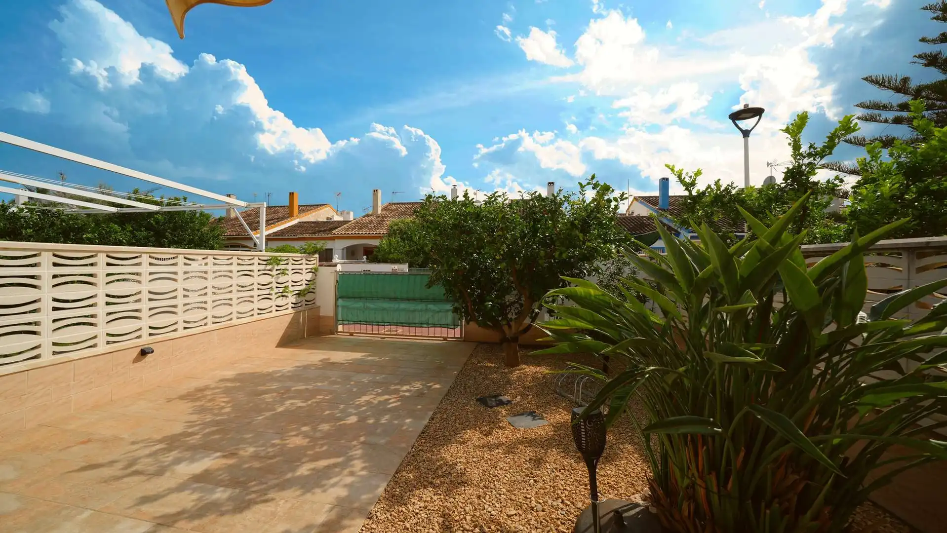 Jardí de Casa adosada en venda en El Verger amb Aire condicionat, Jardí privat i Terrassa