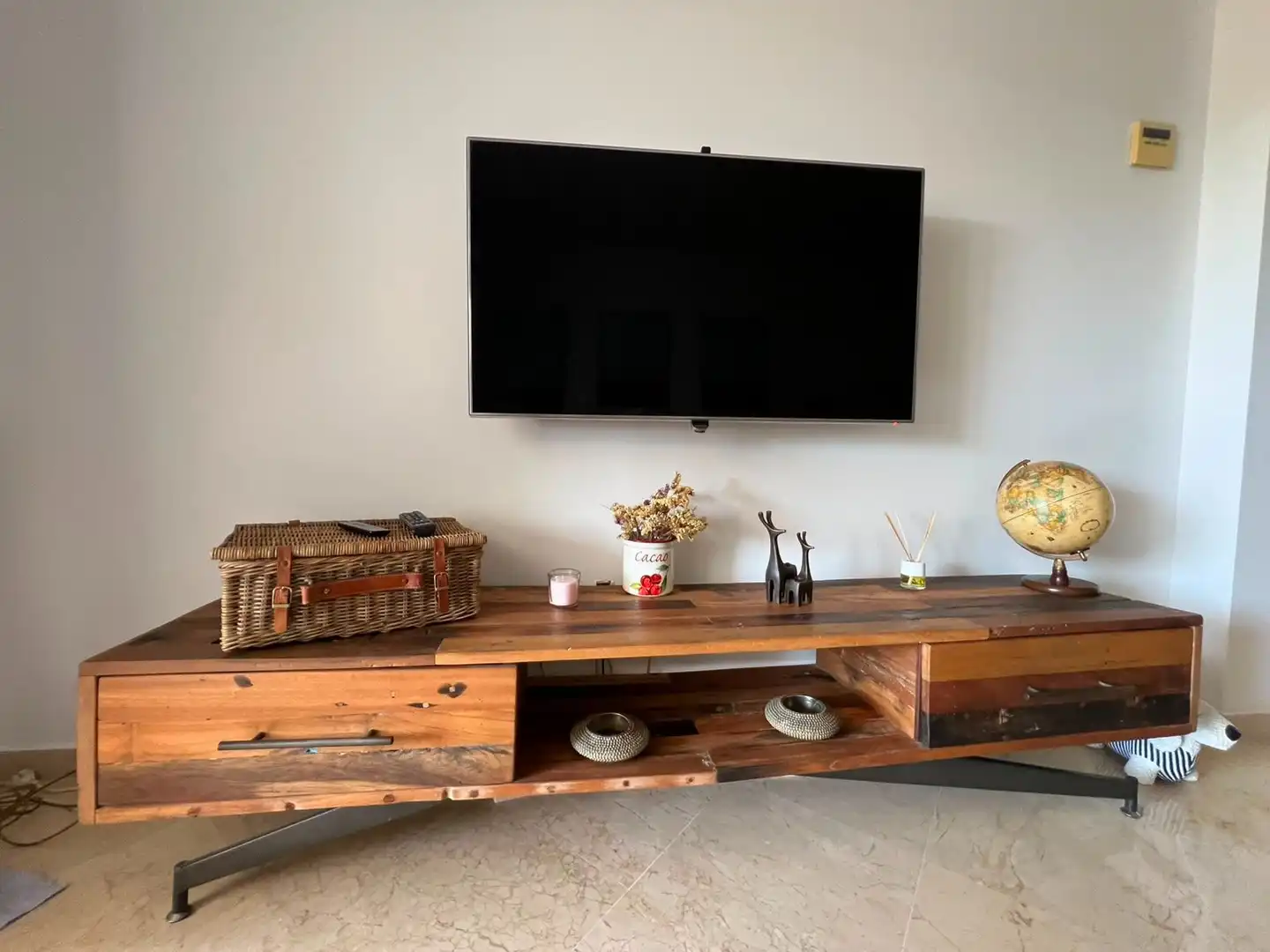 Sala d'estar de Apartament de lloguer en Marbella amb Aire condicionat, Calefacció i Terrassa