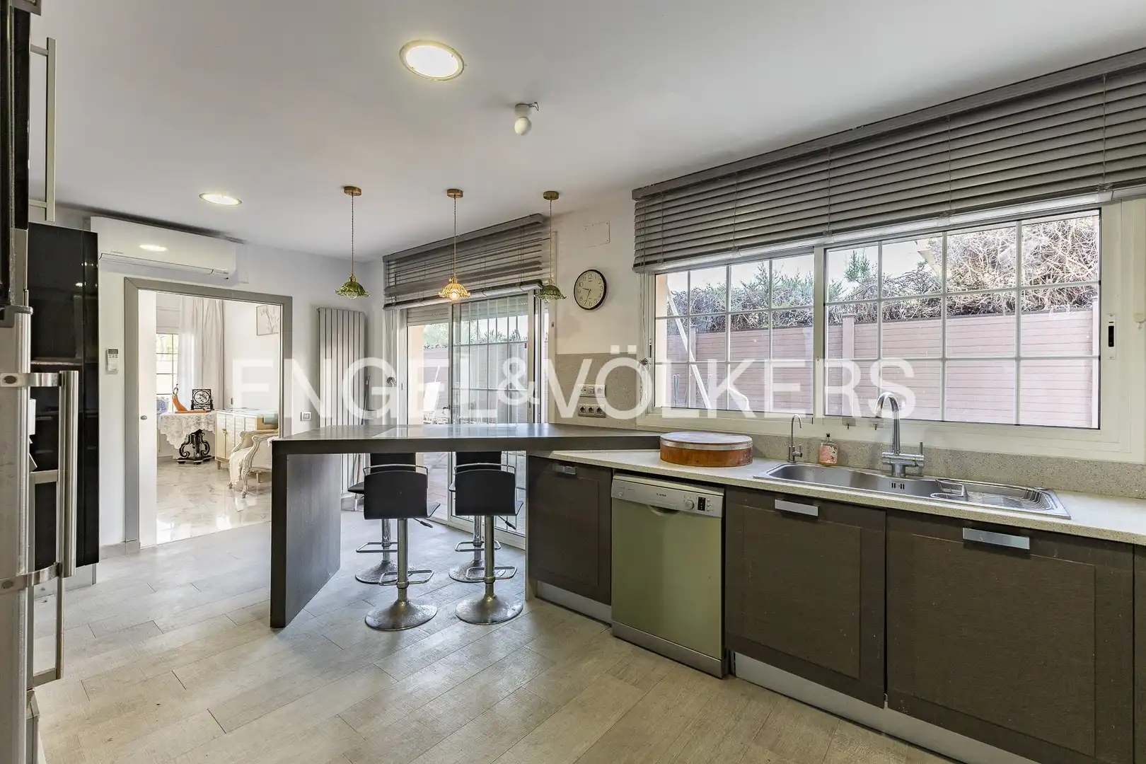 Cocina de Casa o chalet de alquiler en Cabrils con Aire acondicionado, Calefacción y Jardín privado
