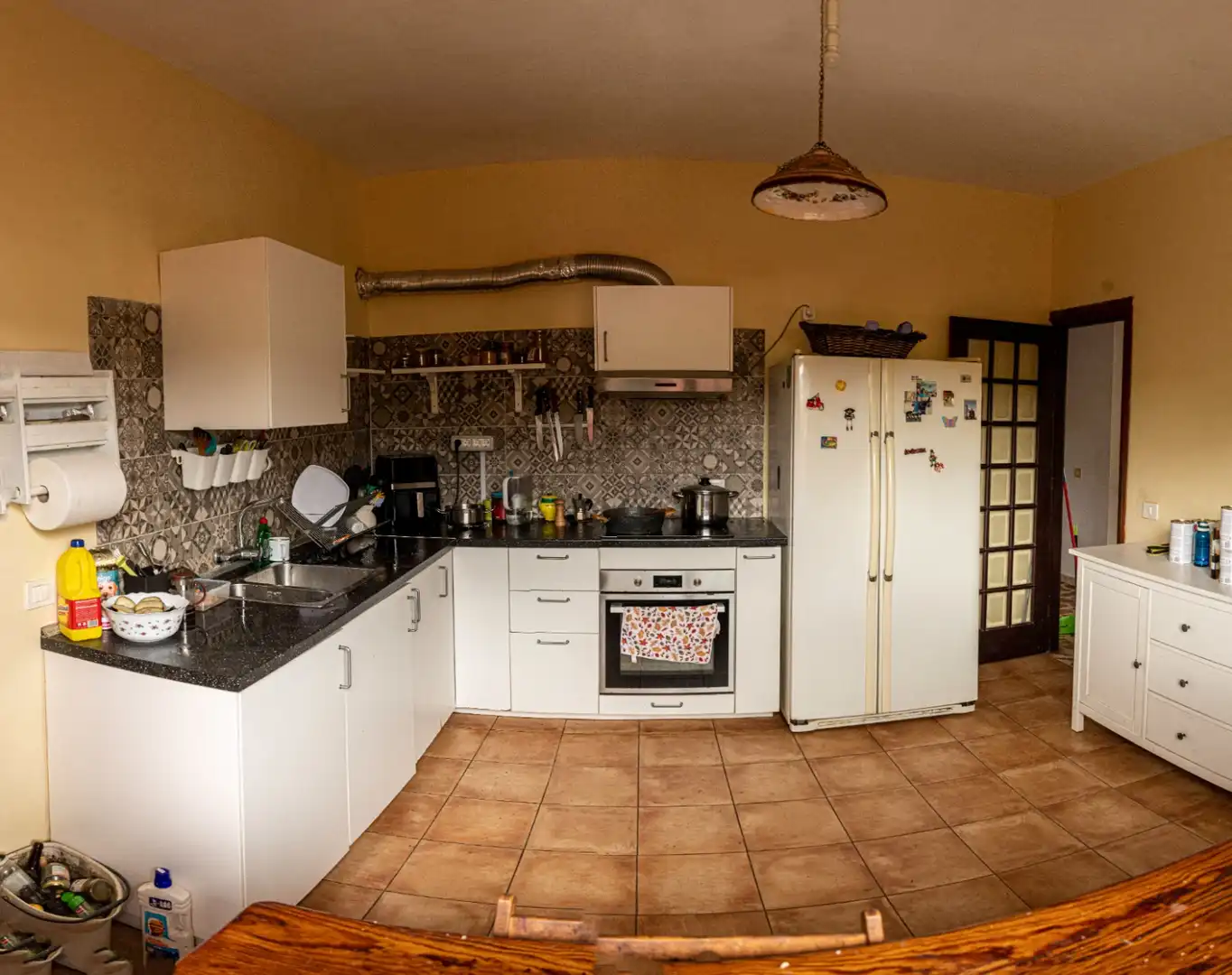 Kitchen of Houses for sale in San Cristóbal de la Laguna  with Terrace, Storage room and Balcony