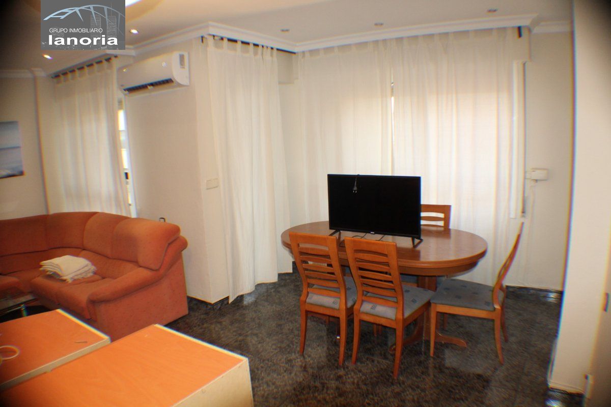 Living room of Flat for sale in  Albacete Capital  with Air Conditioner, Heating and Storage room