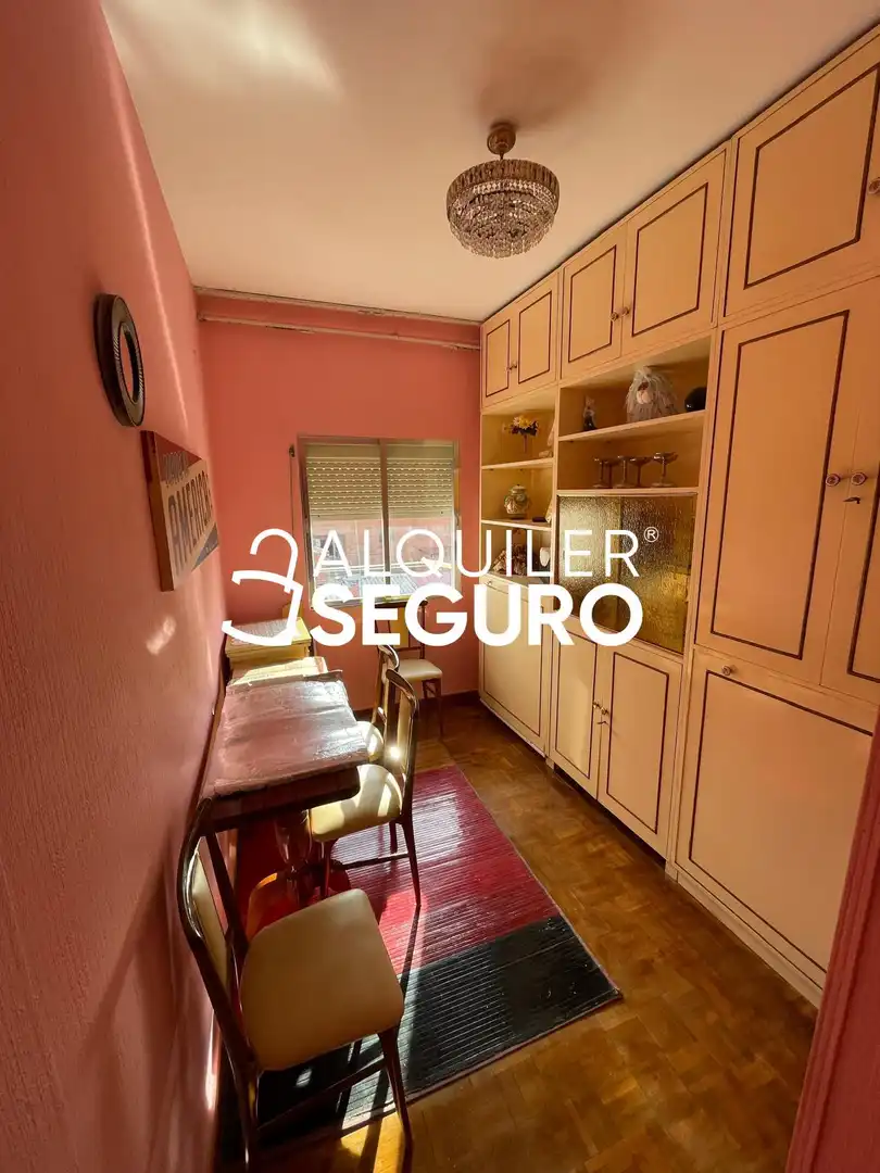 Bedroom of Flat for rent in Madrid  with Terrace and Furnished