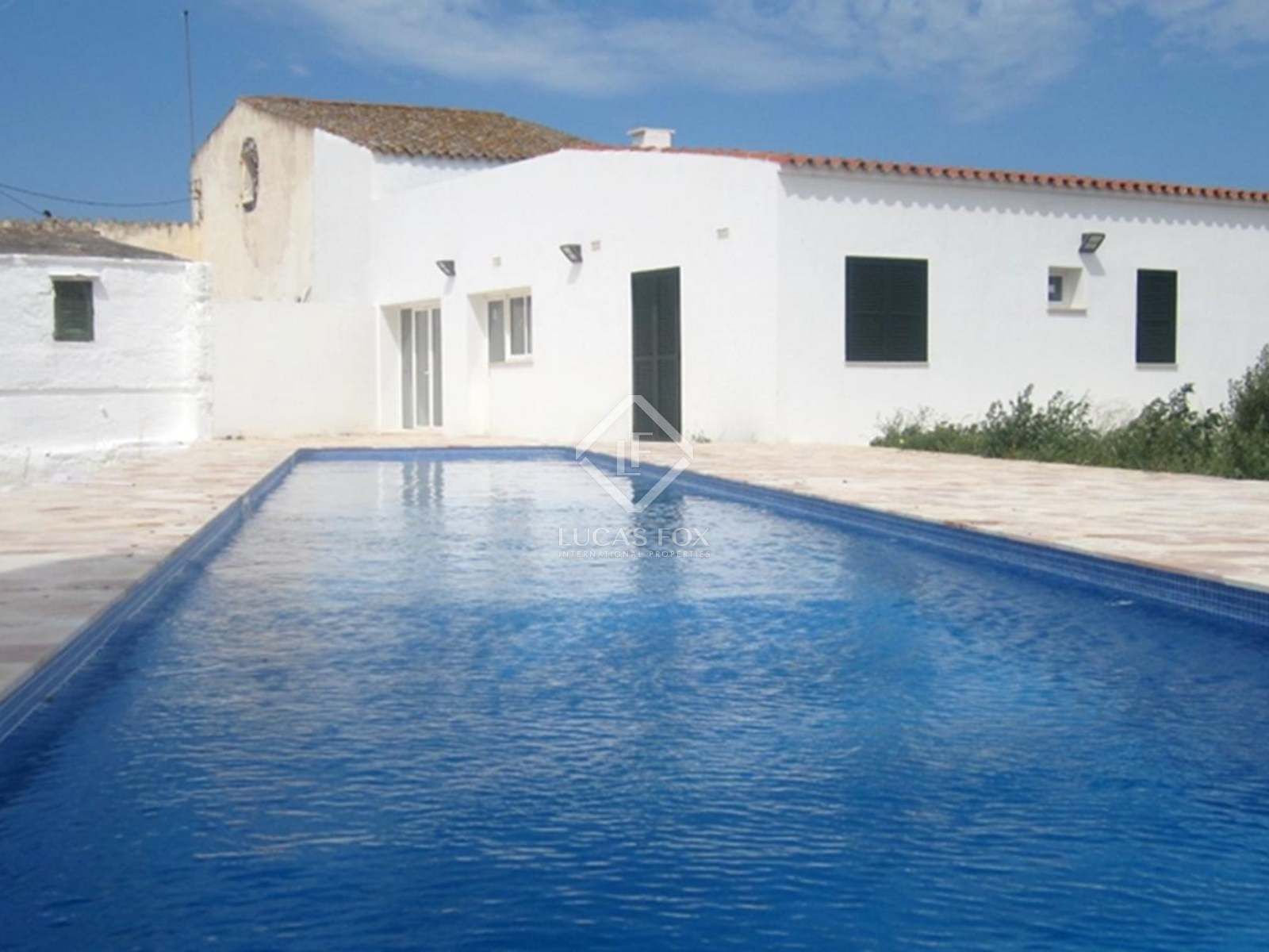 Piscina de Finca rústica en venda en Ciutadella de Menorca amb Jardí privat, Terrassa i Piscina