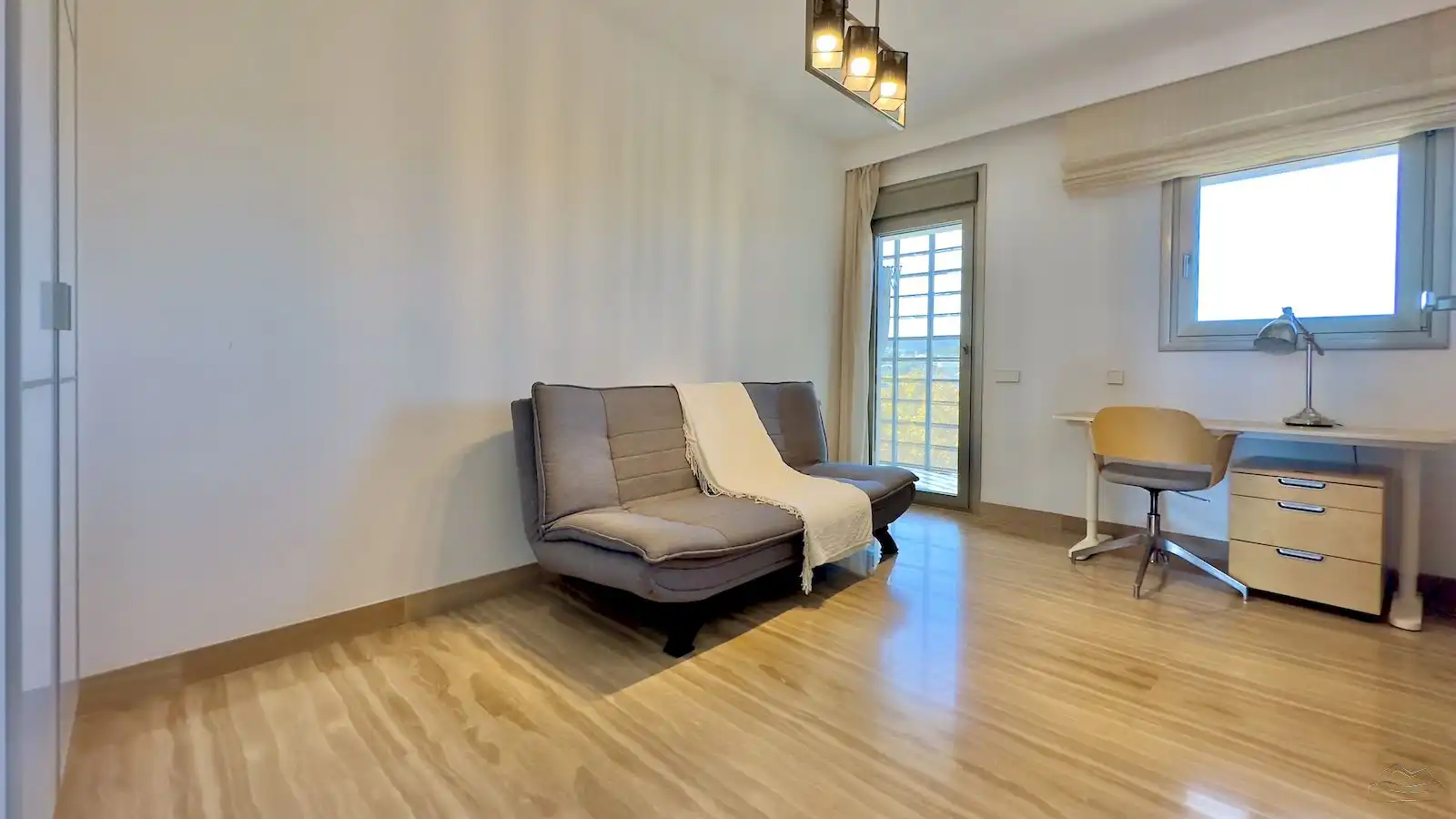Sala d'estar de Apartament en venda en Jávea / Xàbia amb Aire condicionat, Calefacció i Jardí privat