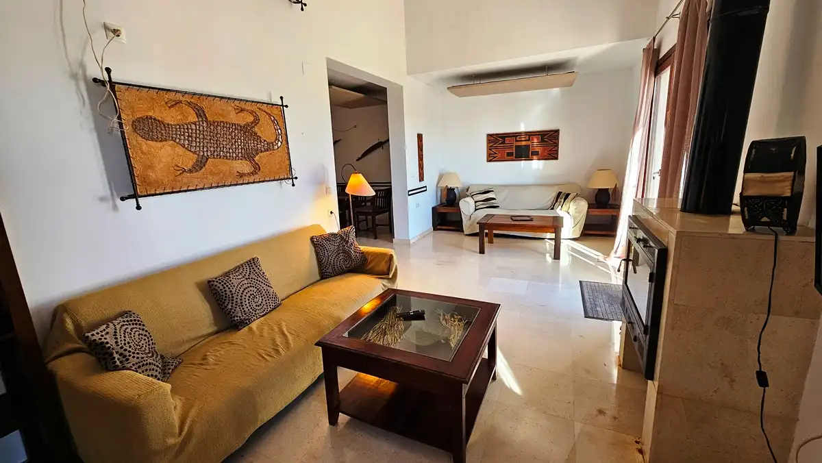 Sala de estar de Casa o chalet en venta en Zufre con Calefacción, Terraza y Trastero