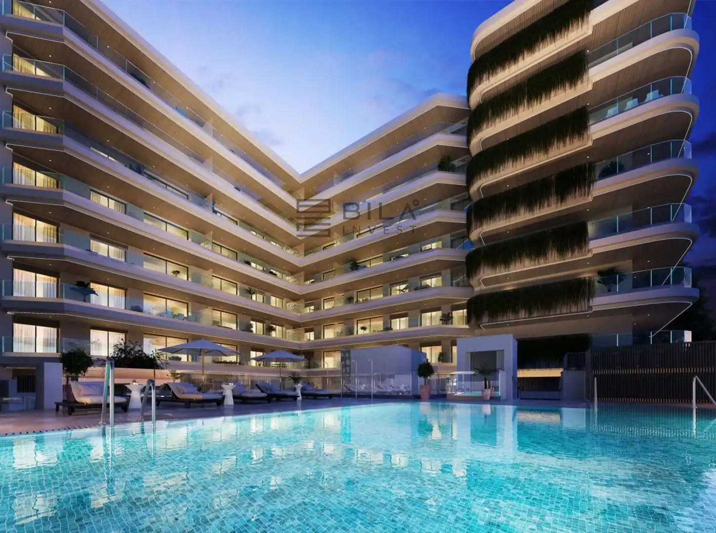Swimming pool of Flat for sale in Castillo Sohail - Myramar