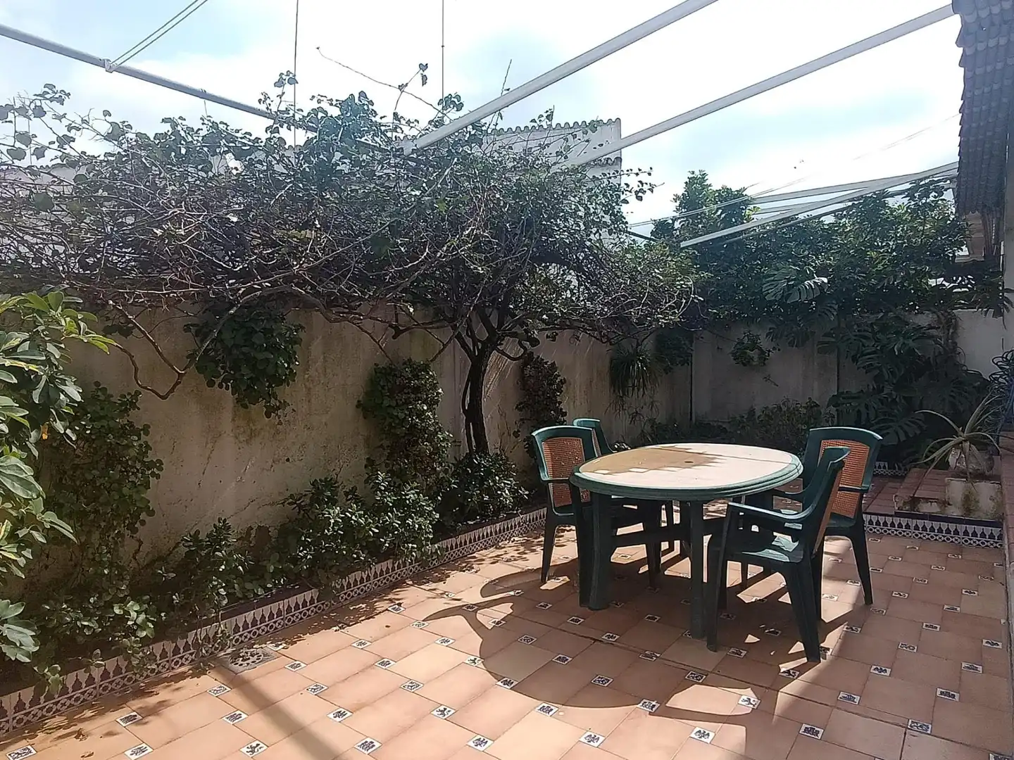 Terraza de Casa adosada en venta en Sevilla con Aire acondicionado, Calefacción y Jardín privado