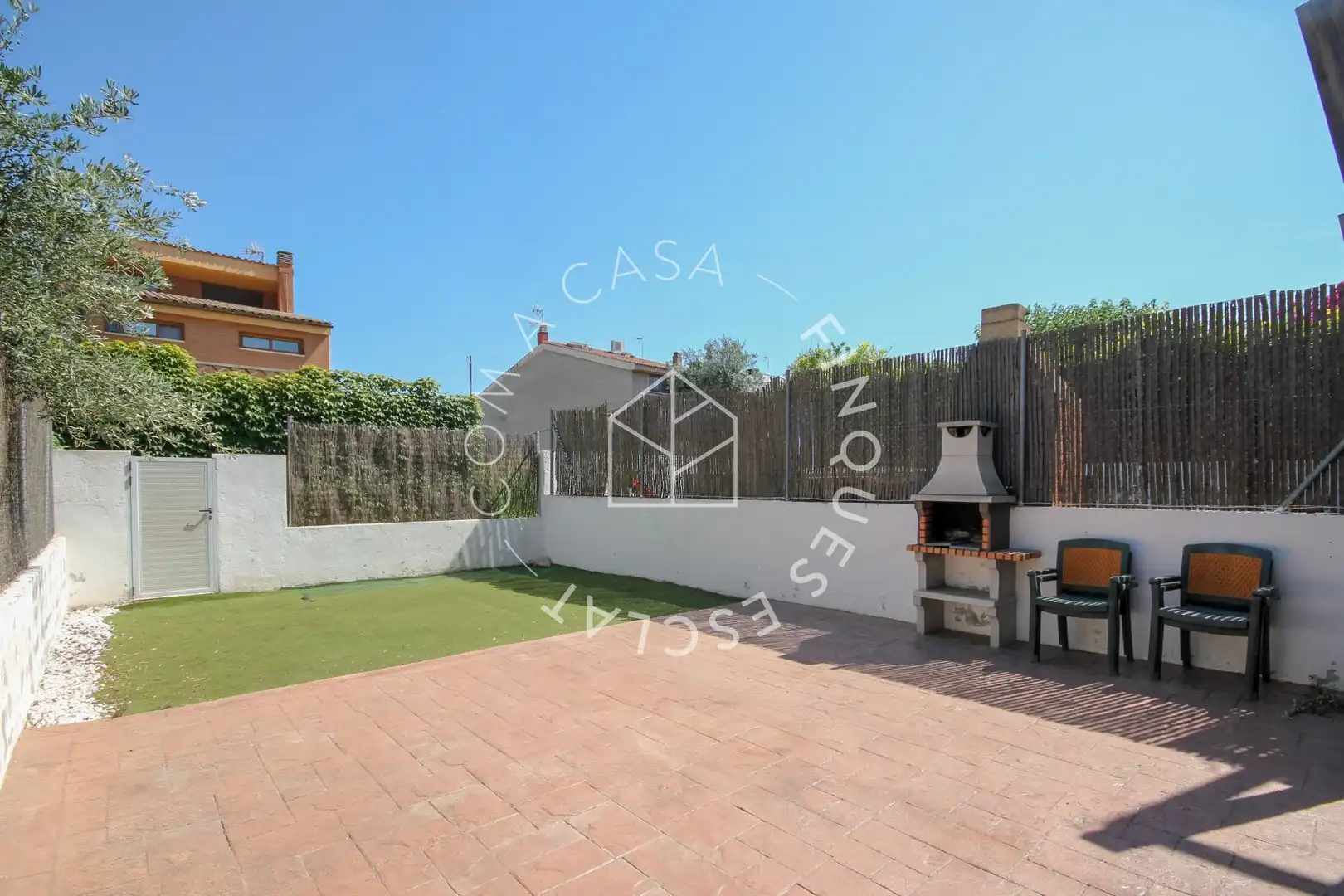Garden of Houses for sale in Sant Llorenç d'Hortons  with Private garden