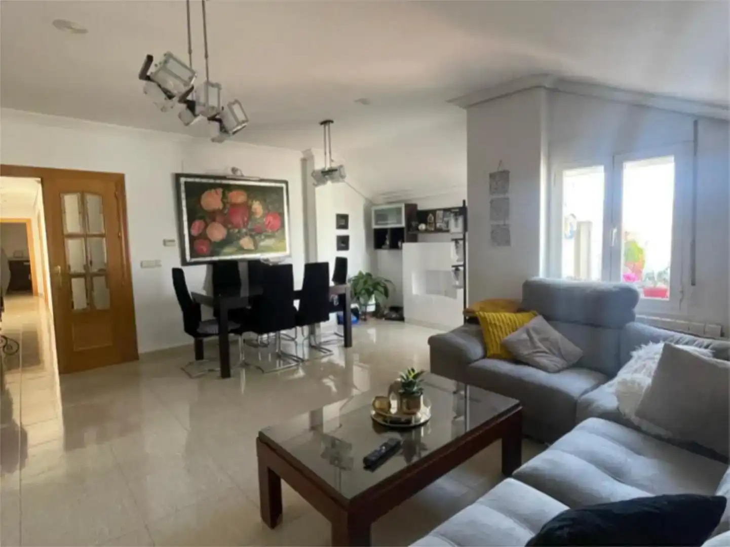 Sala de estar de Piso en venta en Baza con Trastero