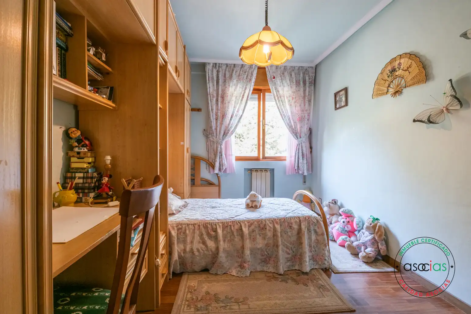 Bedroom of Flat for sale in Teverga  with Heating, Parquet flooring and Terrace