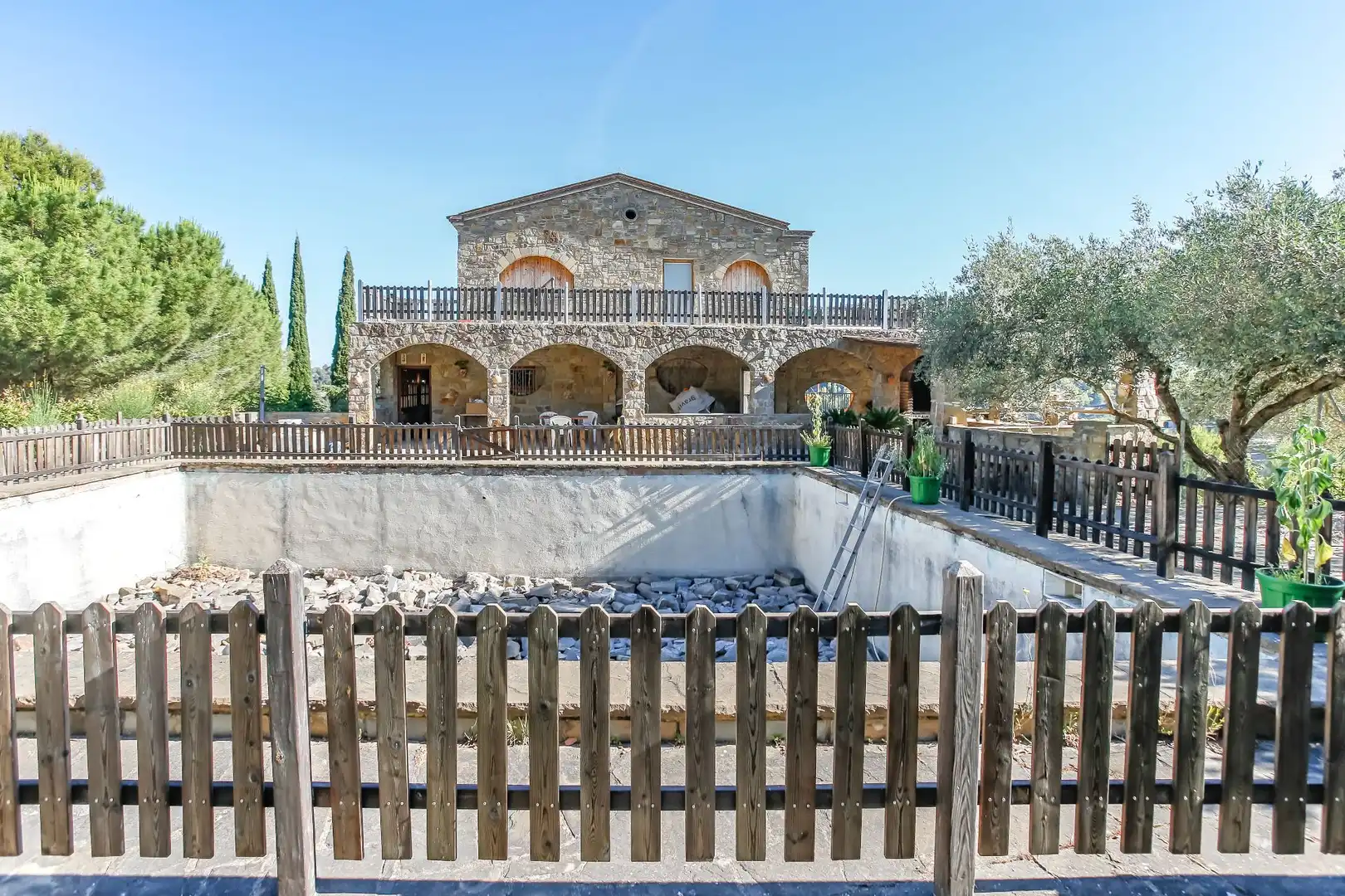 Außenansicht von Country house zum Verkauf in Sant Vicenç de Castellet mit Heizung, Privatgarten und Terrasse