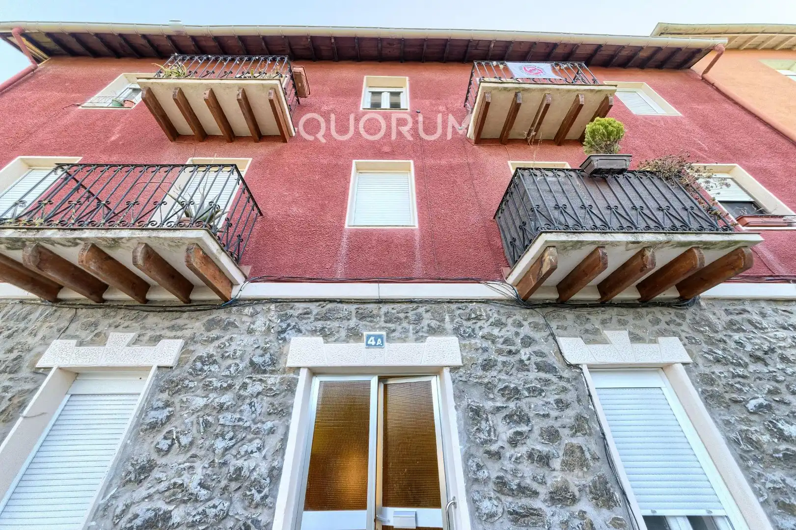 Außenansicht von Wohnung zum Verkauf in Arrigorriaga mit Parkett und Balkon