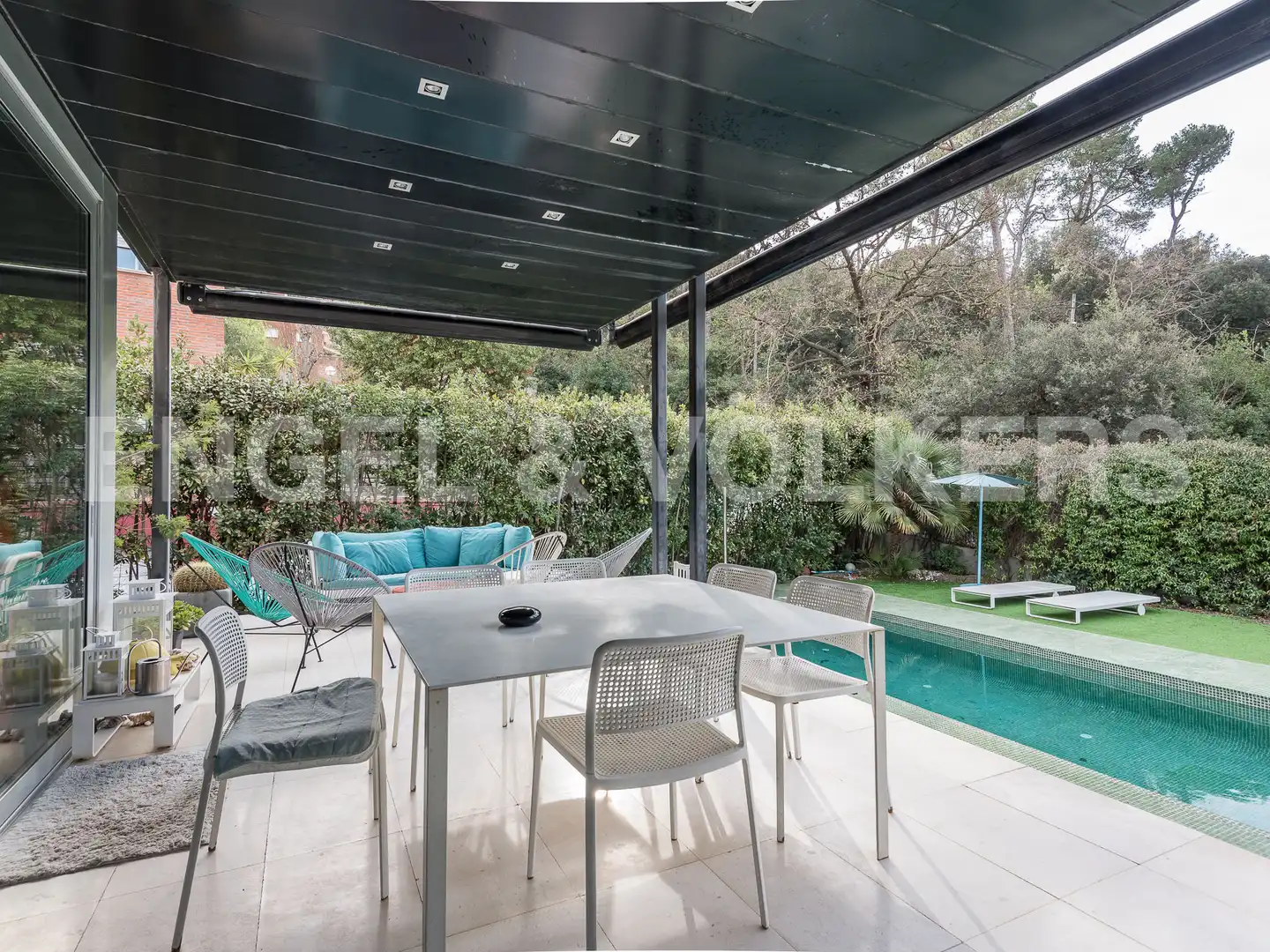 Terraza de Casa o chalet en venta en Barcelona con Aire acondicionado, Calefacción y Jardín privado
