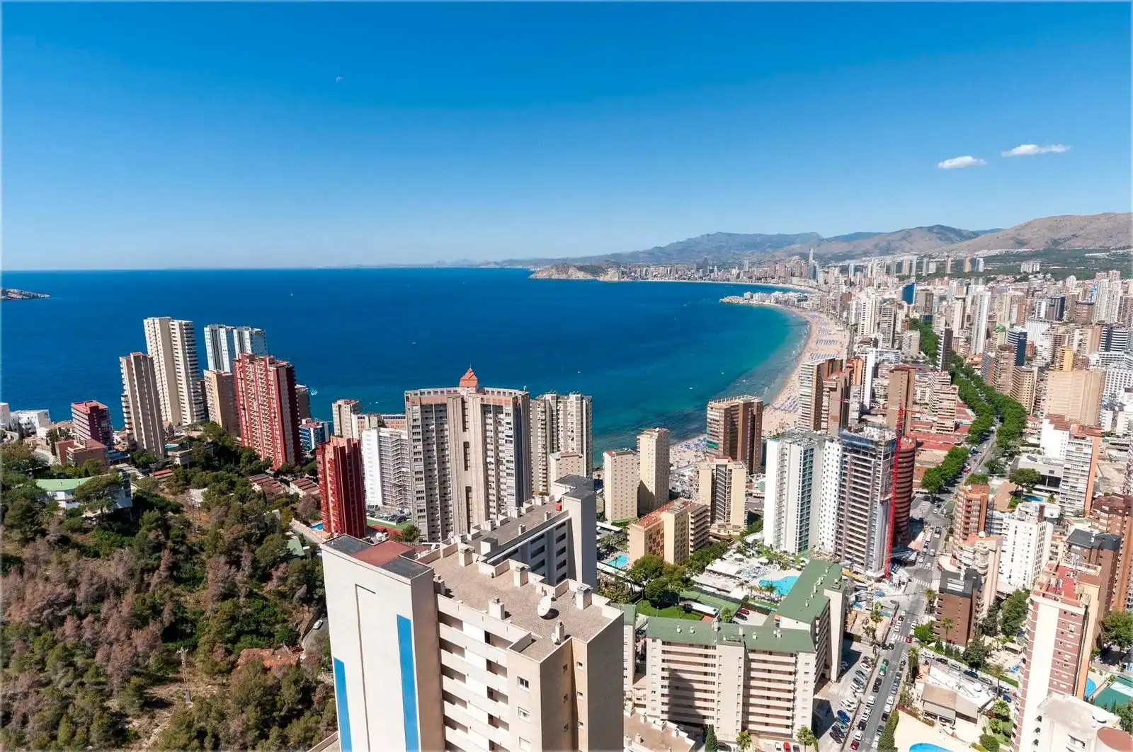Exterior view of Attic for sale in Benidorm  with Air Conditioner, Heating and Private garden