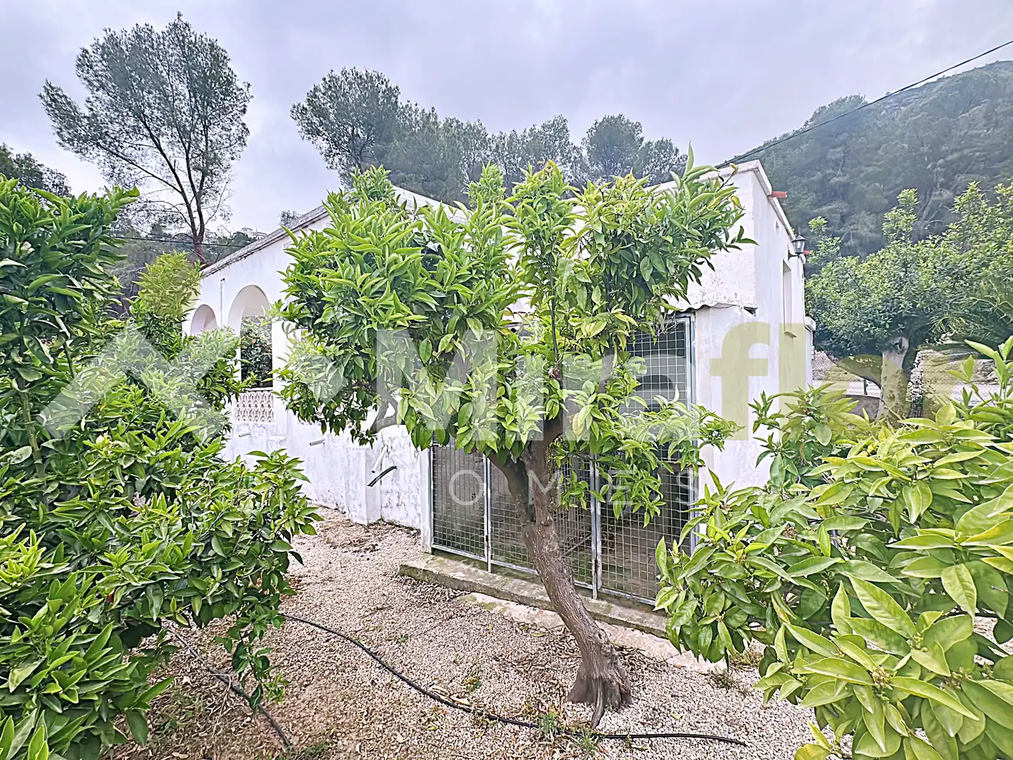 Jardín de Finca rústica en venta en Pego con Jardín privado, Terraza y Amueblado