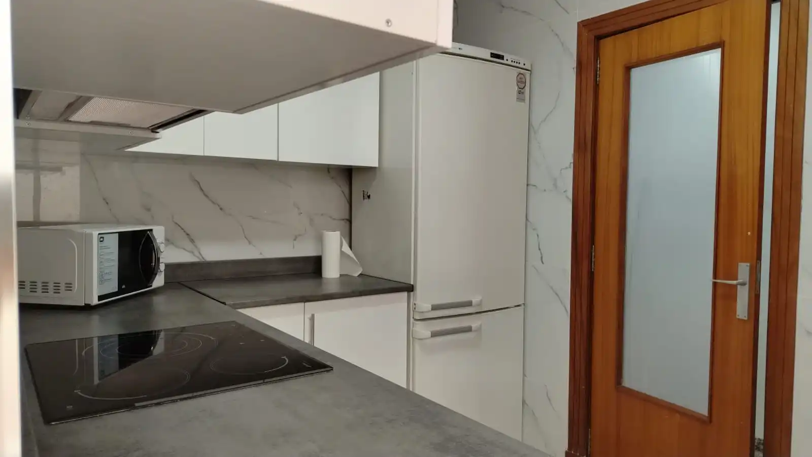 Cocina de Piso de alquiler en Burriana / Borriana con Amueblado, Horno y Lavadora