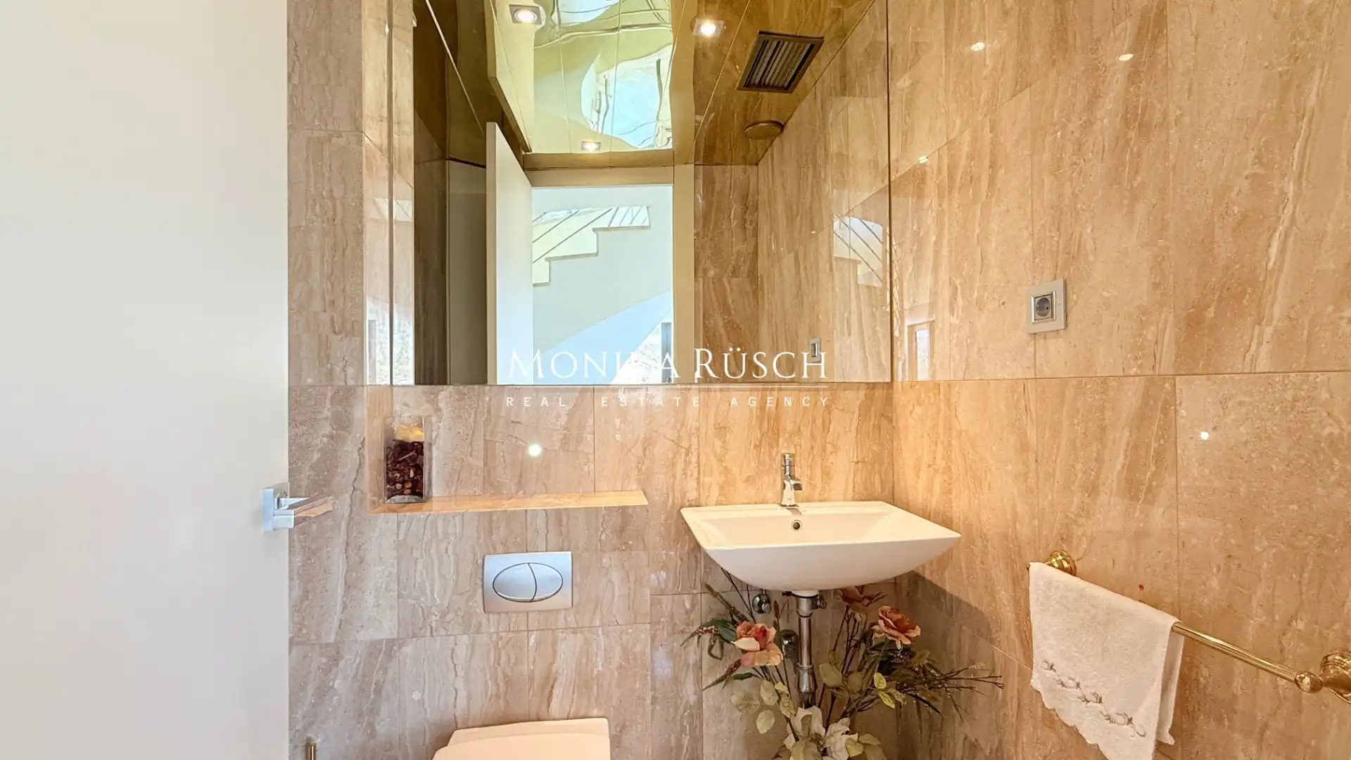 Baño de Casa o chalet en venta en Sitges con Aire acondicionado, Calefacción y Terraza