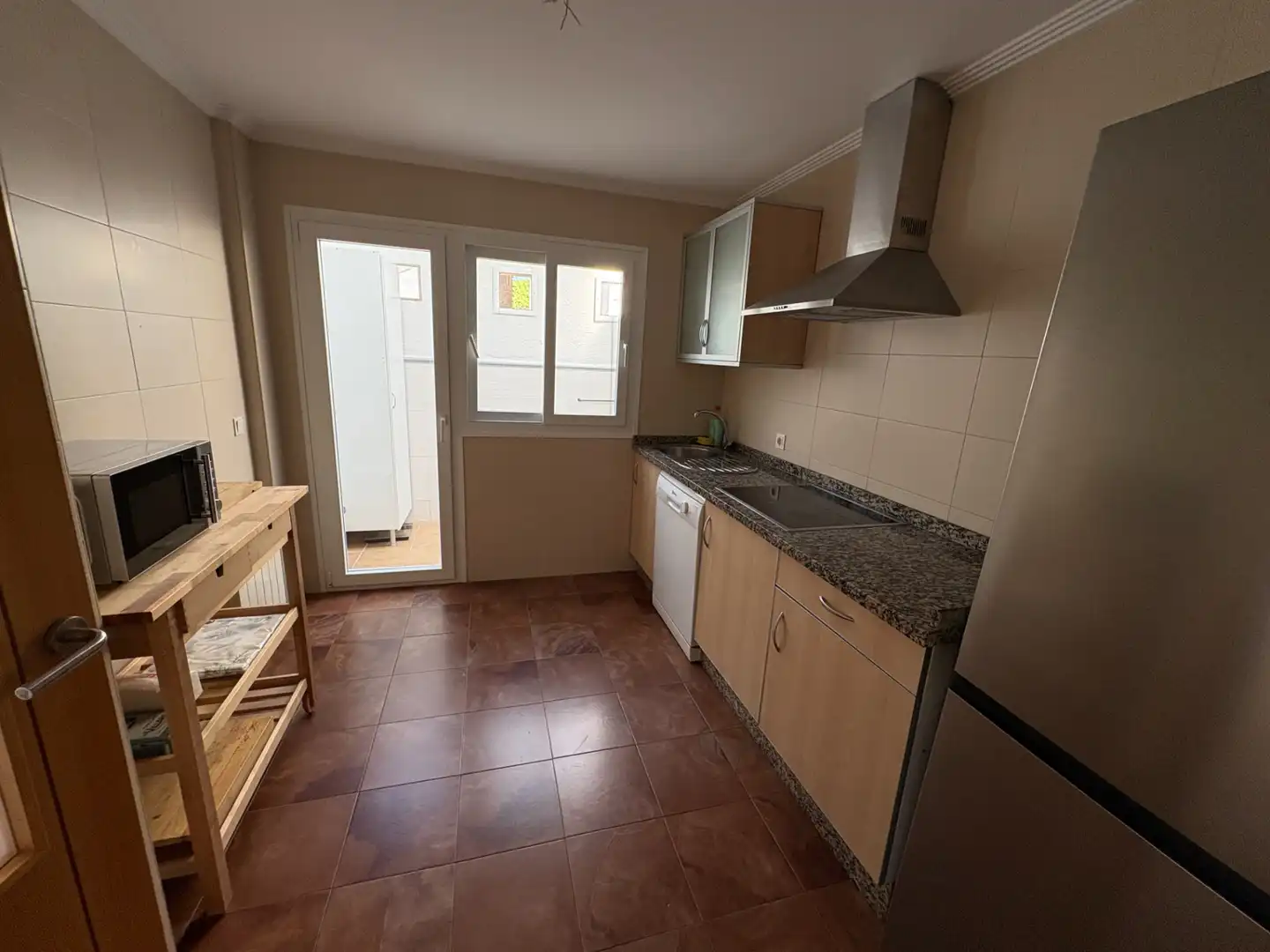 Küche von Wohnung zur Miete in El Portil mit Terrasse, Möbliert und Balkon